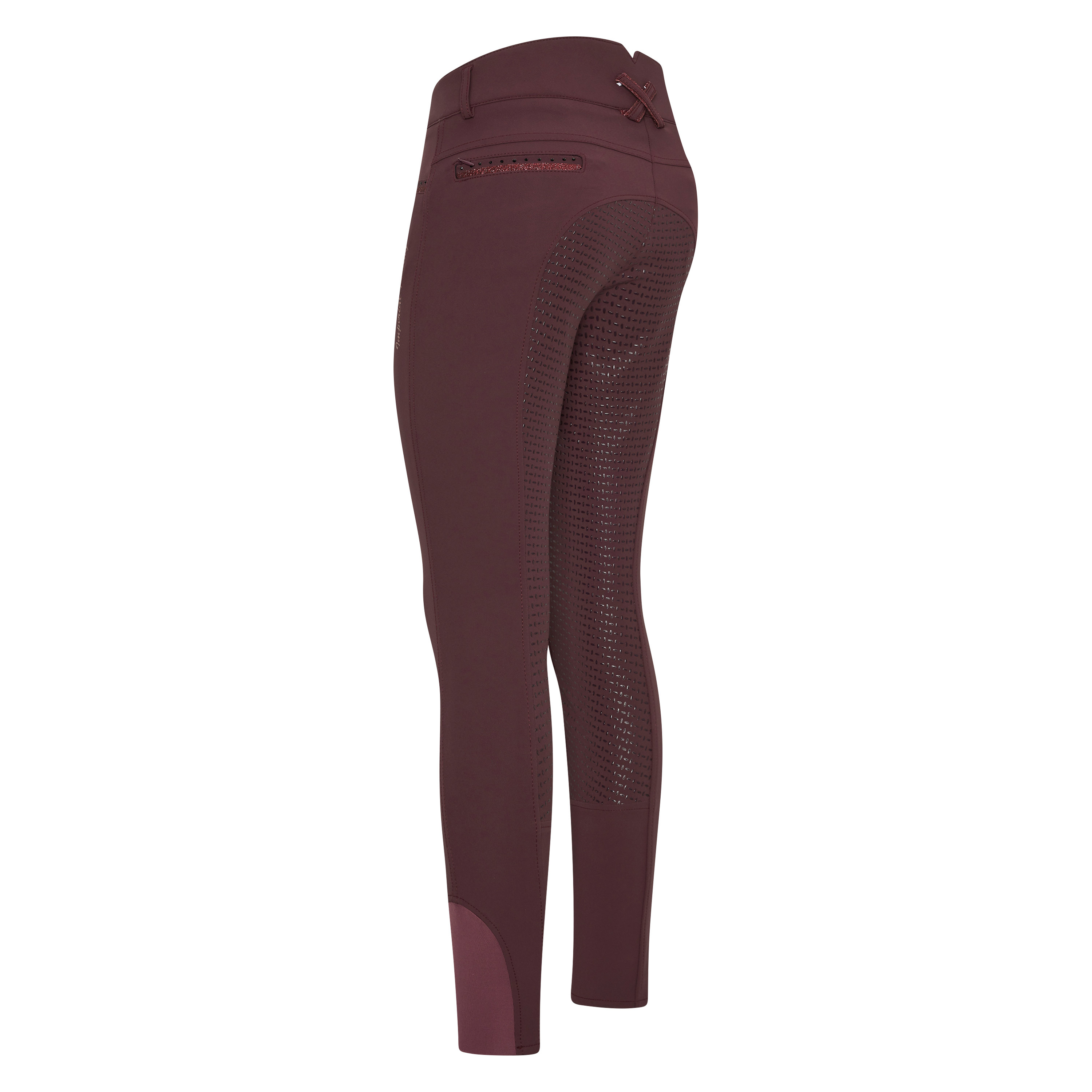 Imperial Riding Ridbyxor El Capone high waist FullGrip - Bordeaux - 2