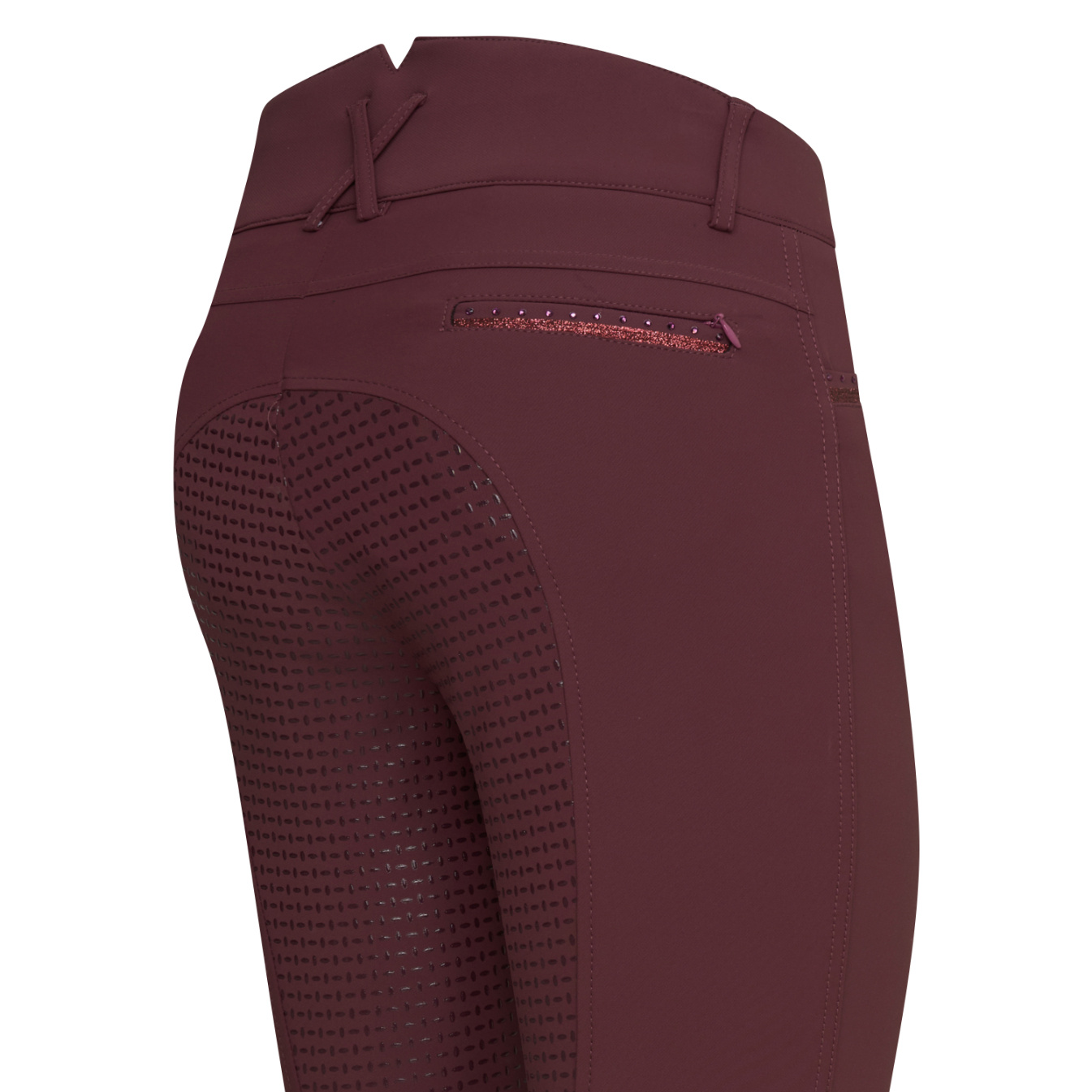 Imperial Riding Ridbyxor El Capone high waist FullGrip - Mörk blomma - 3