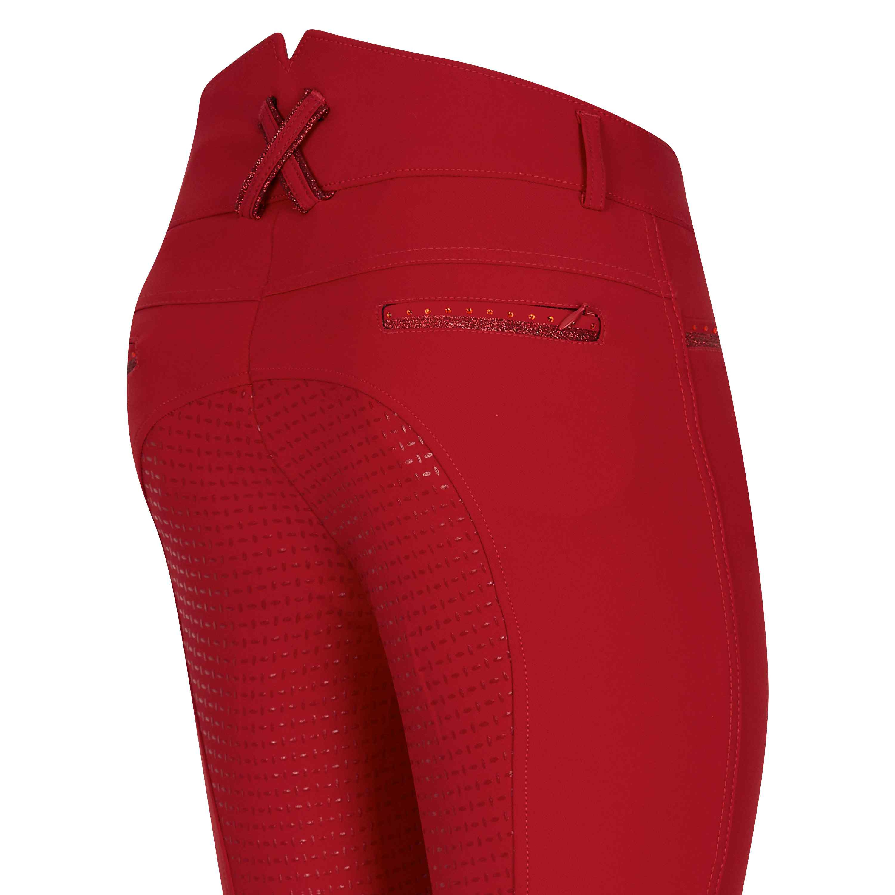 Imperial Riding Ridbyxor El Capone high waist FullGrip - Tangoröd - 3