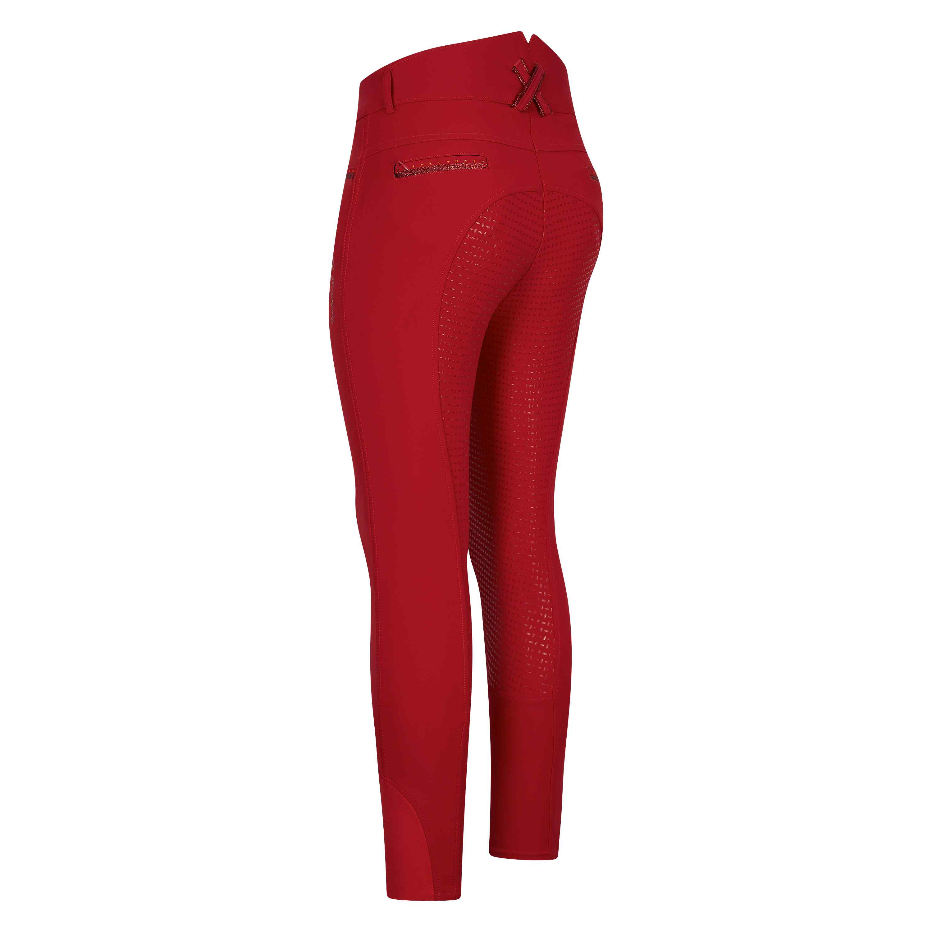 Imperial Riding Ridbyxor El Capone high waist FullGrip - Tangoröd - 2