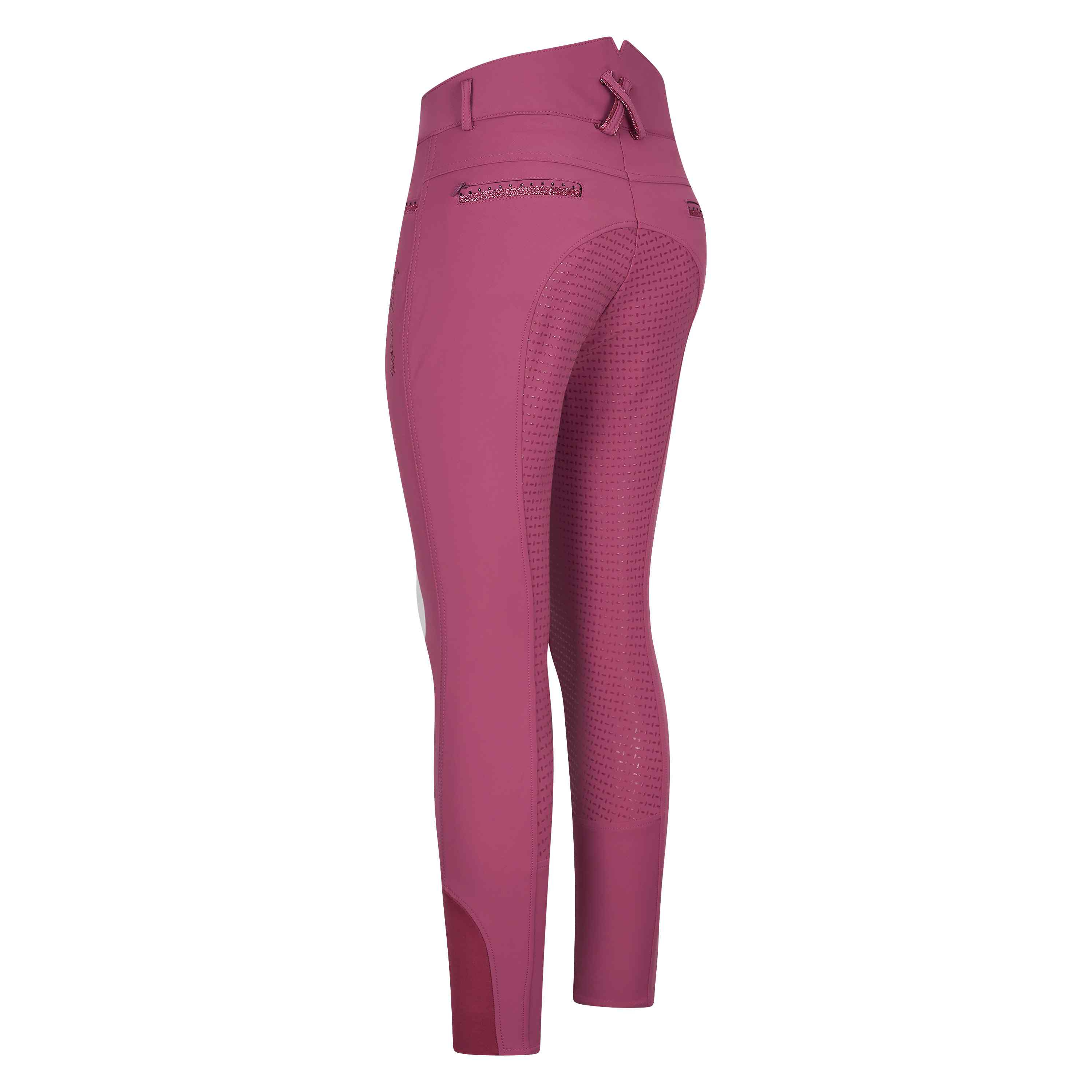 Imperial Riding Ridbyxor El Capone high waist FullGrip - Violett ros - 2