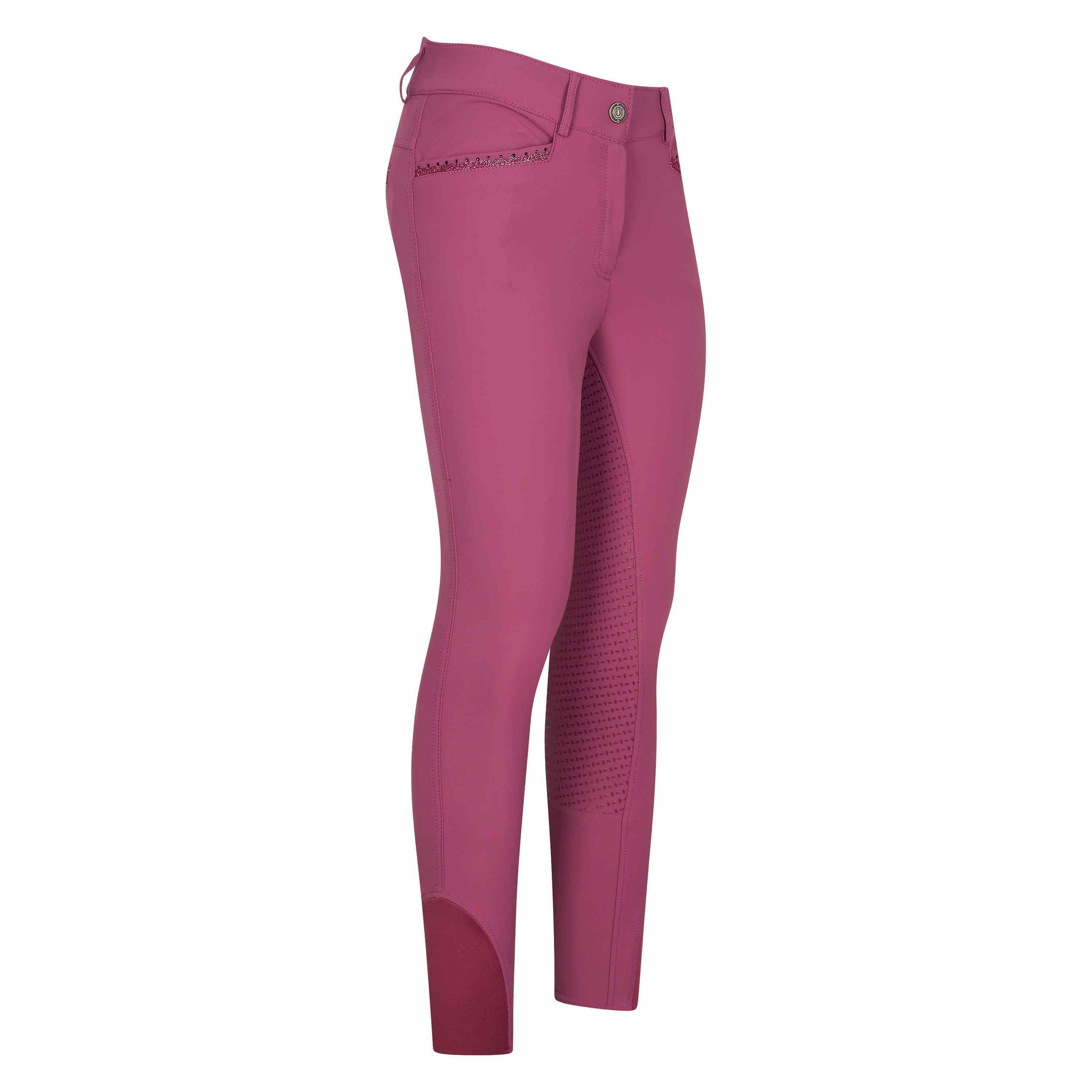 Imperial Riding Ridbyxor El Capone high waist FullGrip - Violett ros