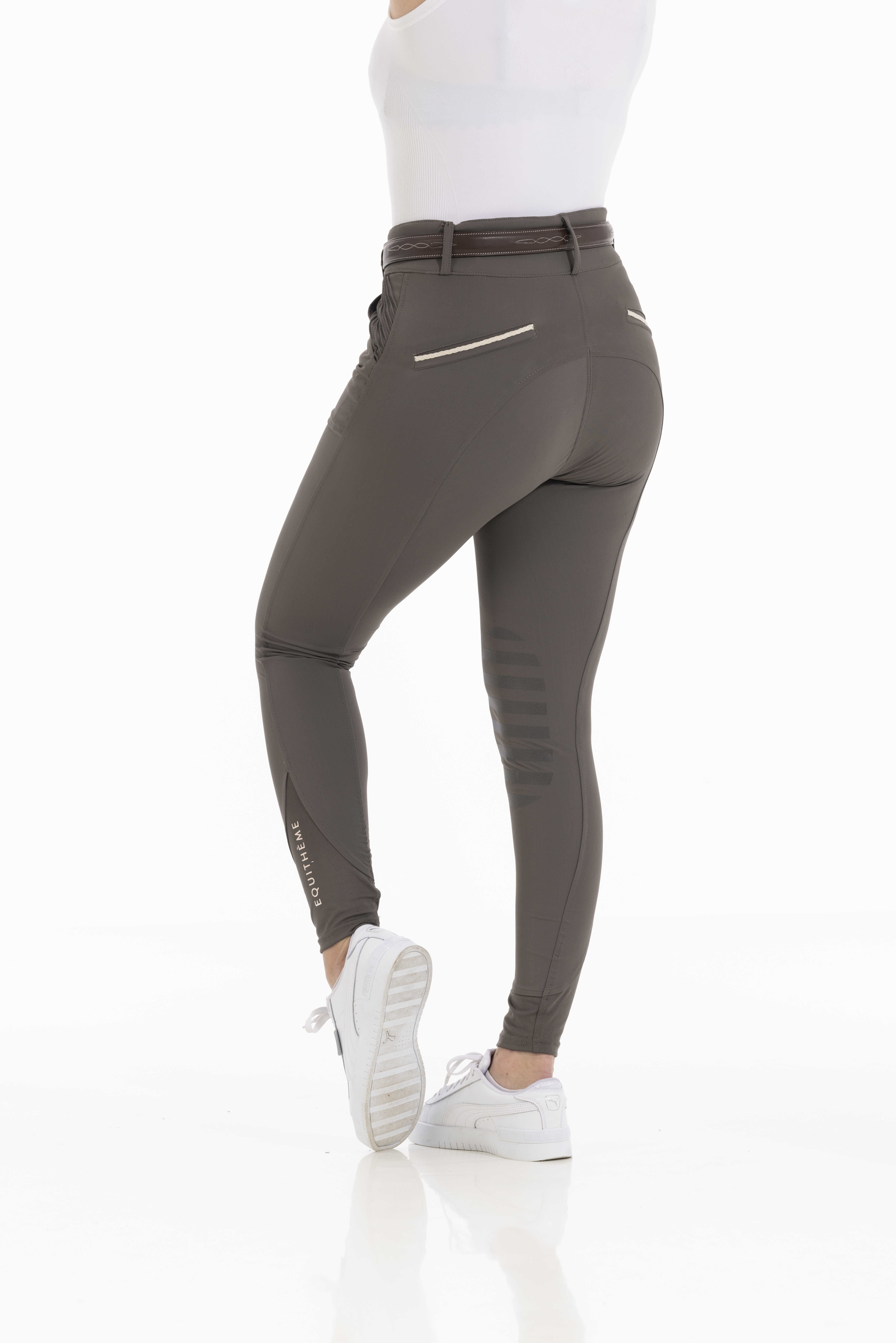 Equitheme Josephine Riding Breeches Taupe - 7