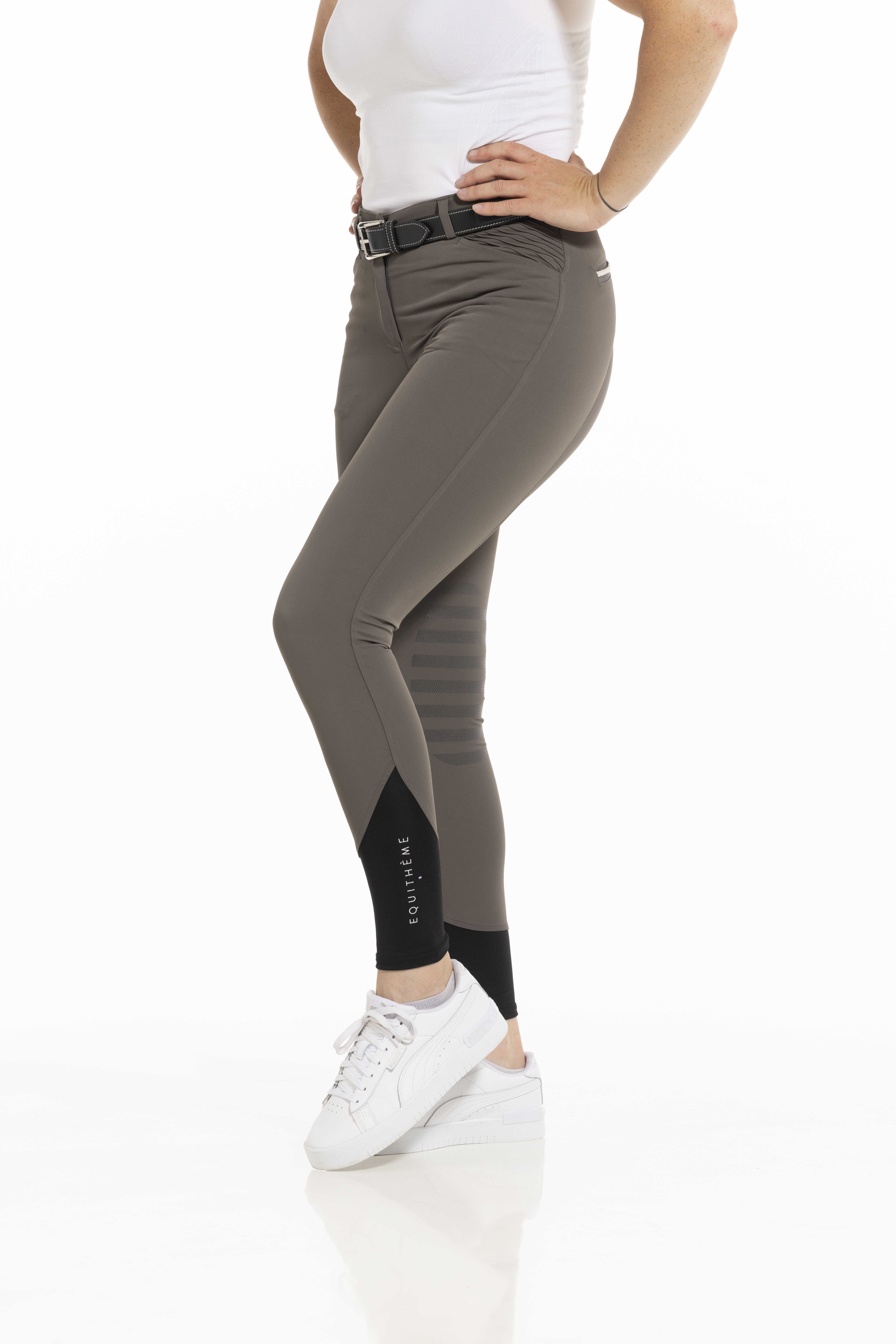 Equitheme Josephine Riding Breeches Taupe - 3