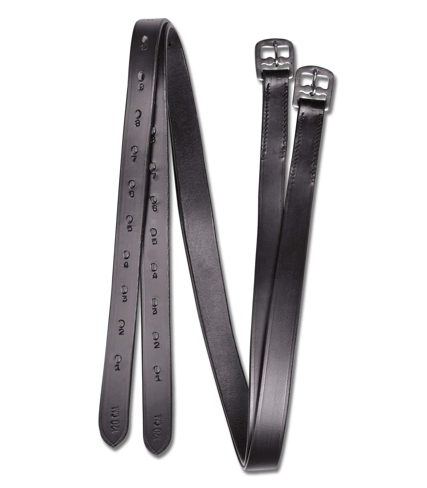 Waldhausen Star Stirrup Leathers 2,5 cm- Black
