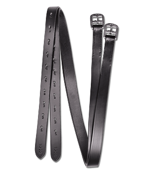 Waldhausen Star Stirrup Leathers 2,5 cm- Black