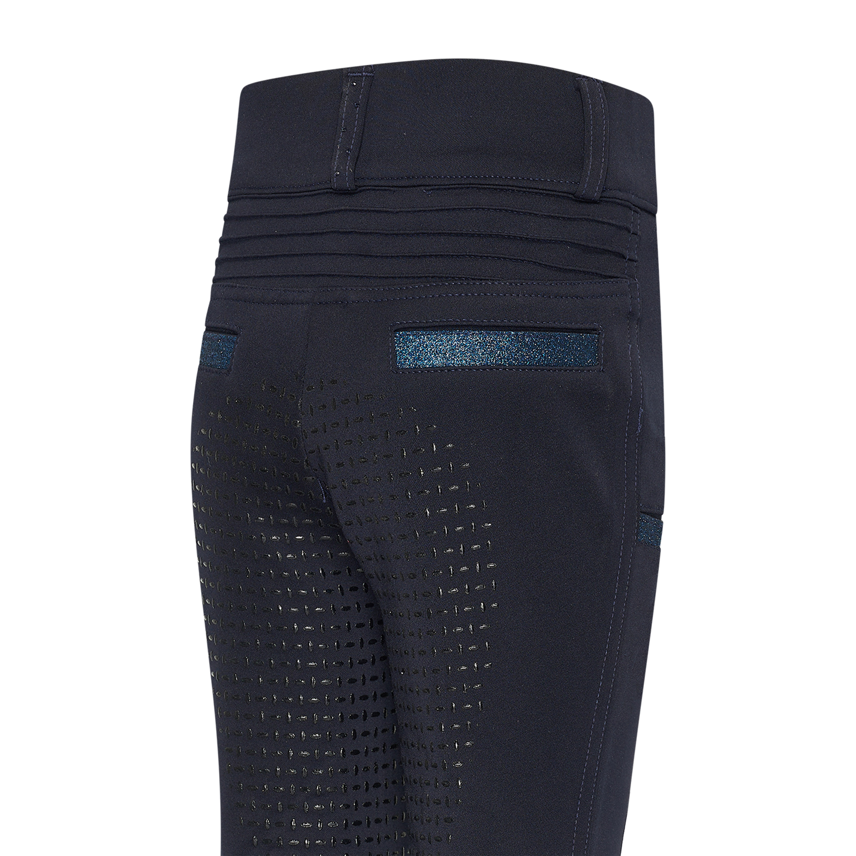 Imperial Riding Junior KIDS Riding tights Comfi Sparks Winter FullGrip - Navy - 3