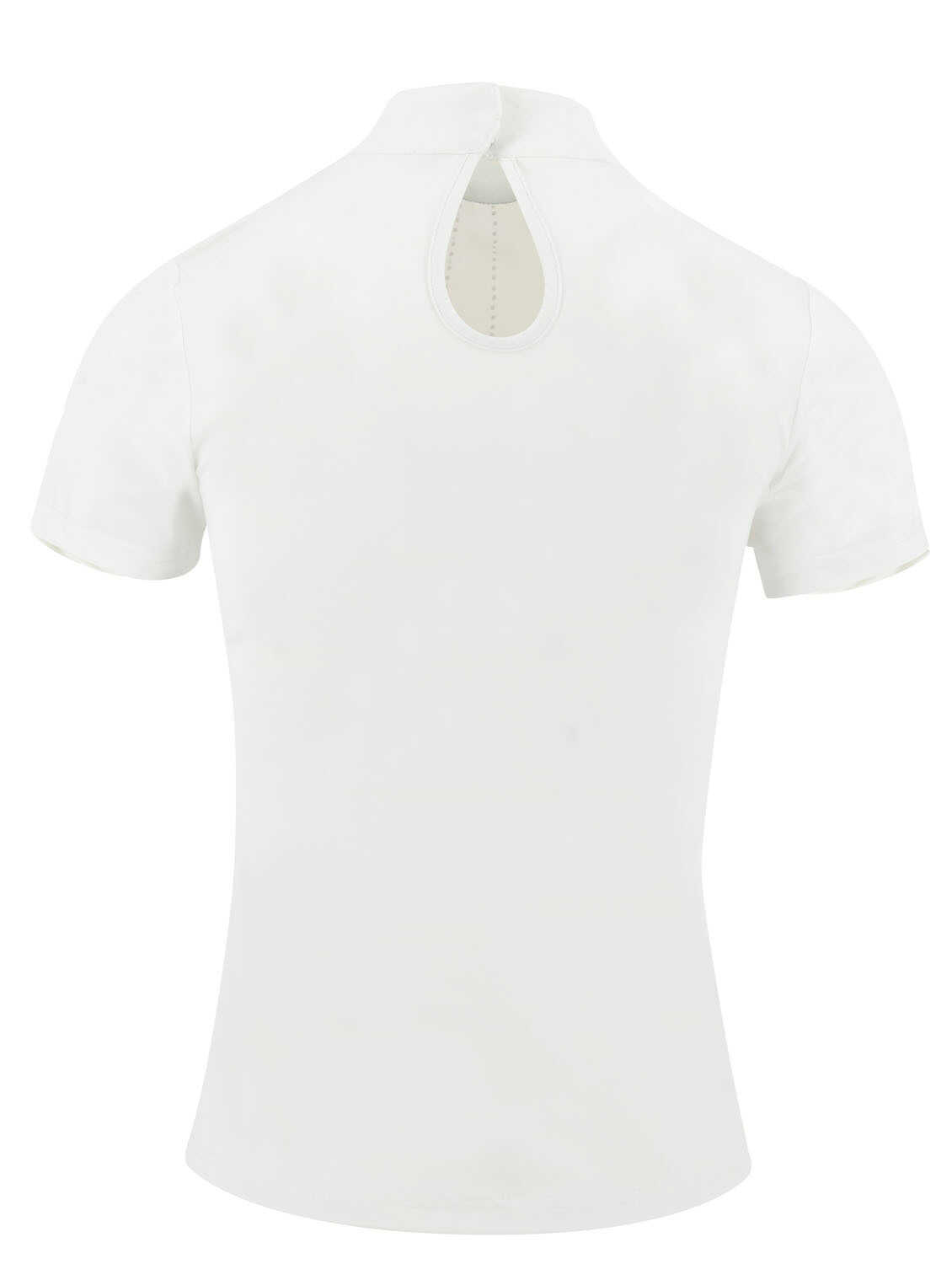 Equitheme Kids London Polo Competition Top White - 4