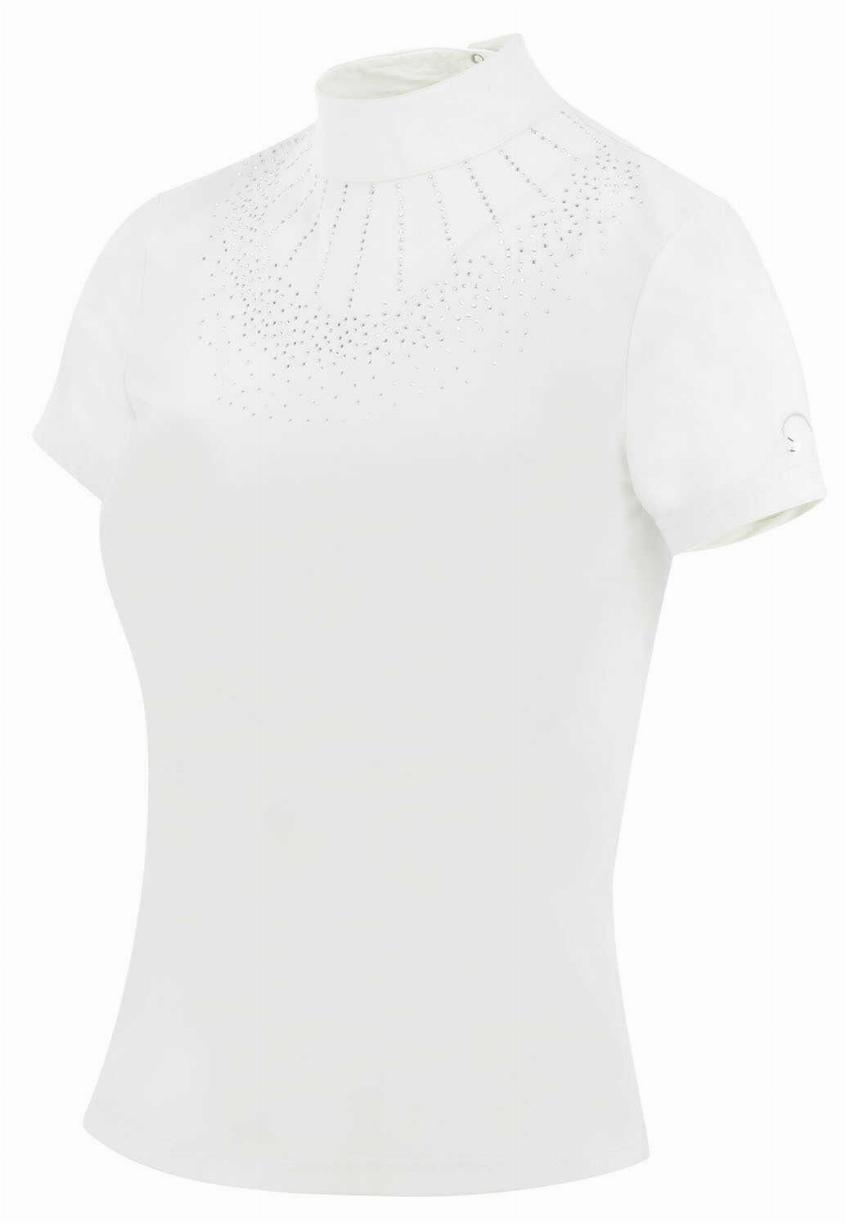 Equitheme Kids London Polo Competition Top White