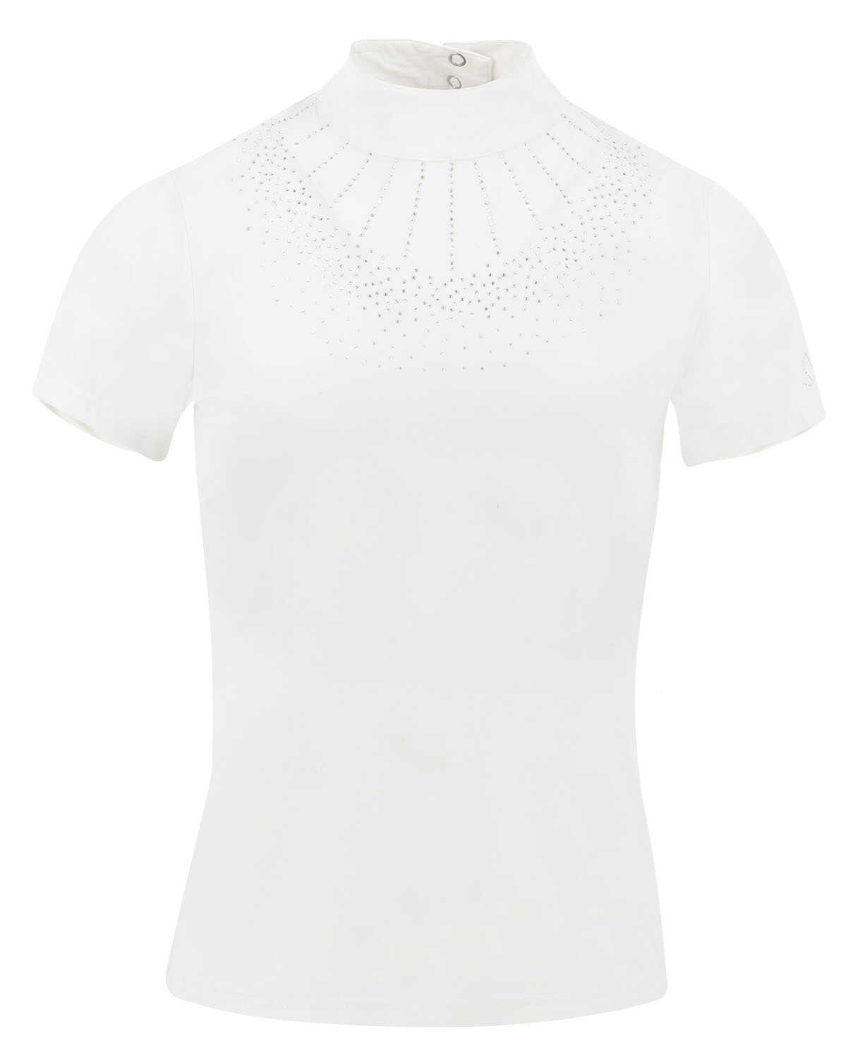 Equitheme Kids London Polo Competition Top White - 3