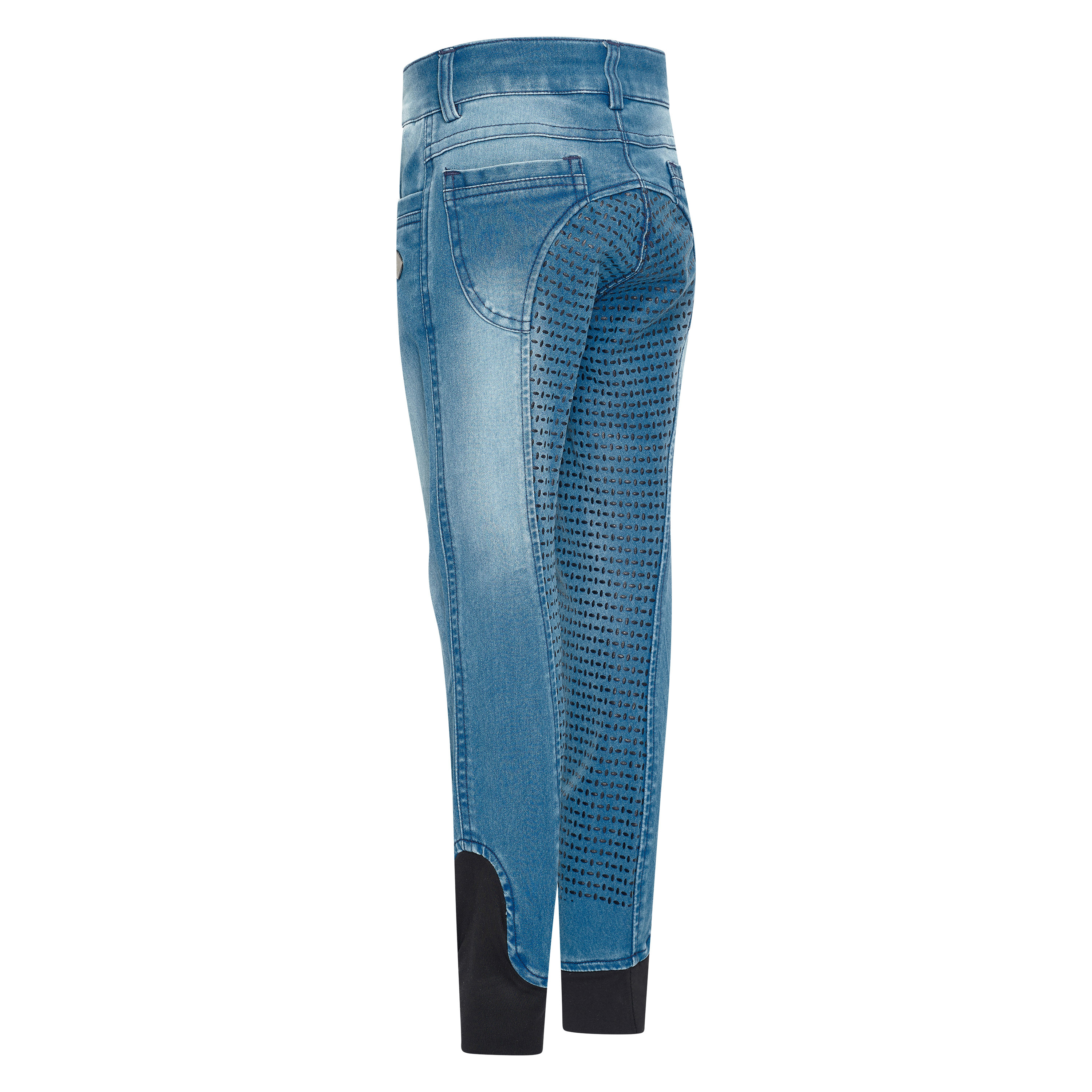 Imperial Riding Junior KIDS Riding breech Donny - Lightblue Denim - 2