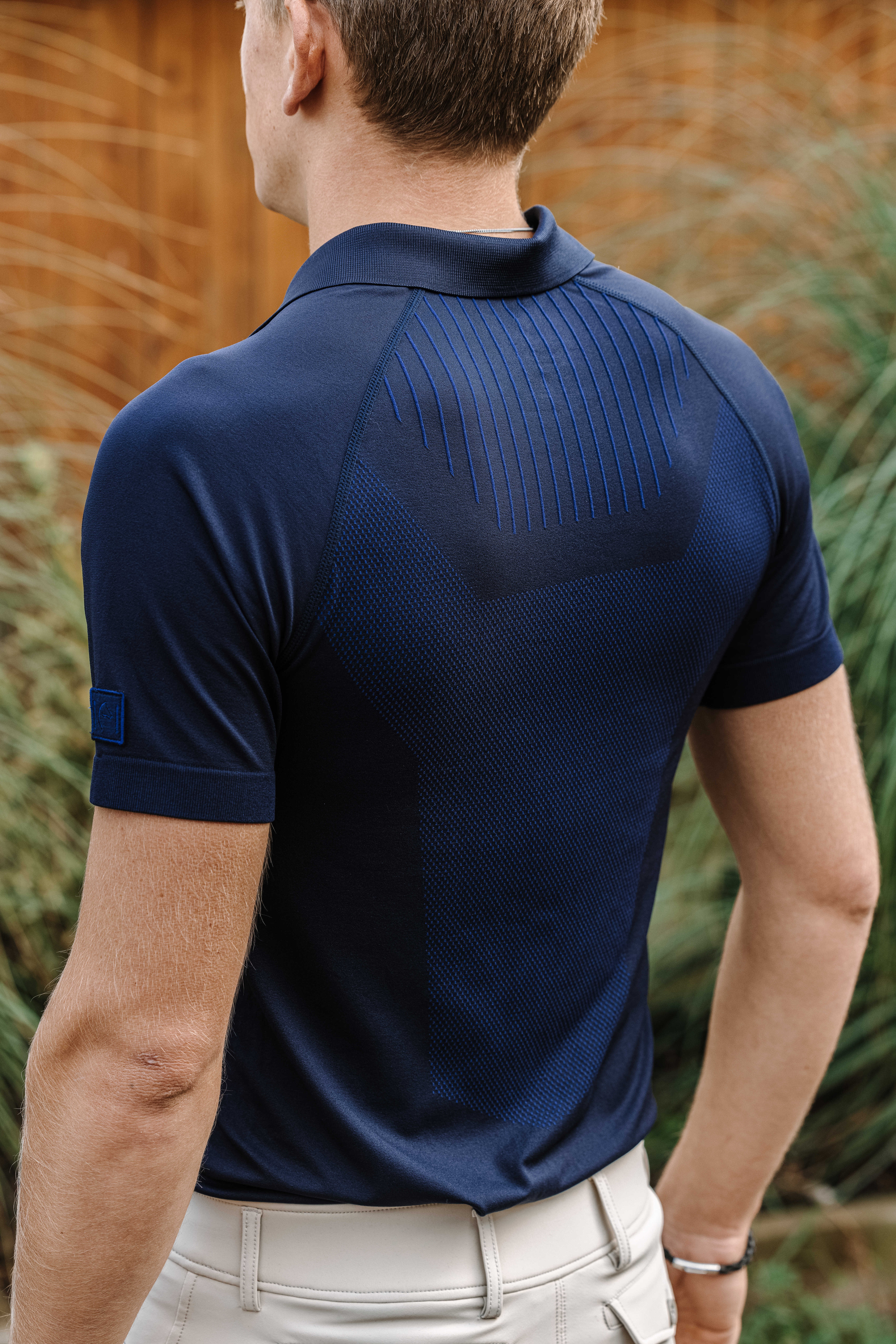 Equitheme Lucas Polo Shirt Navy blue - 3