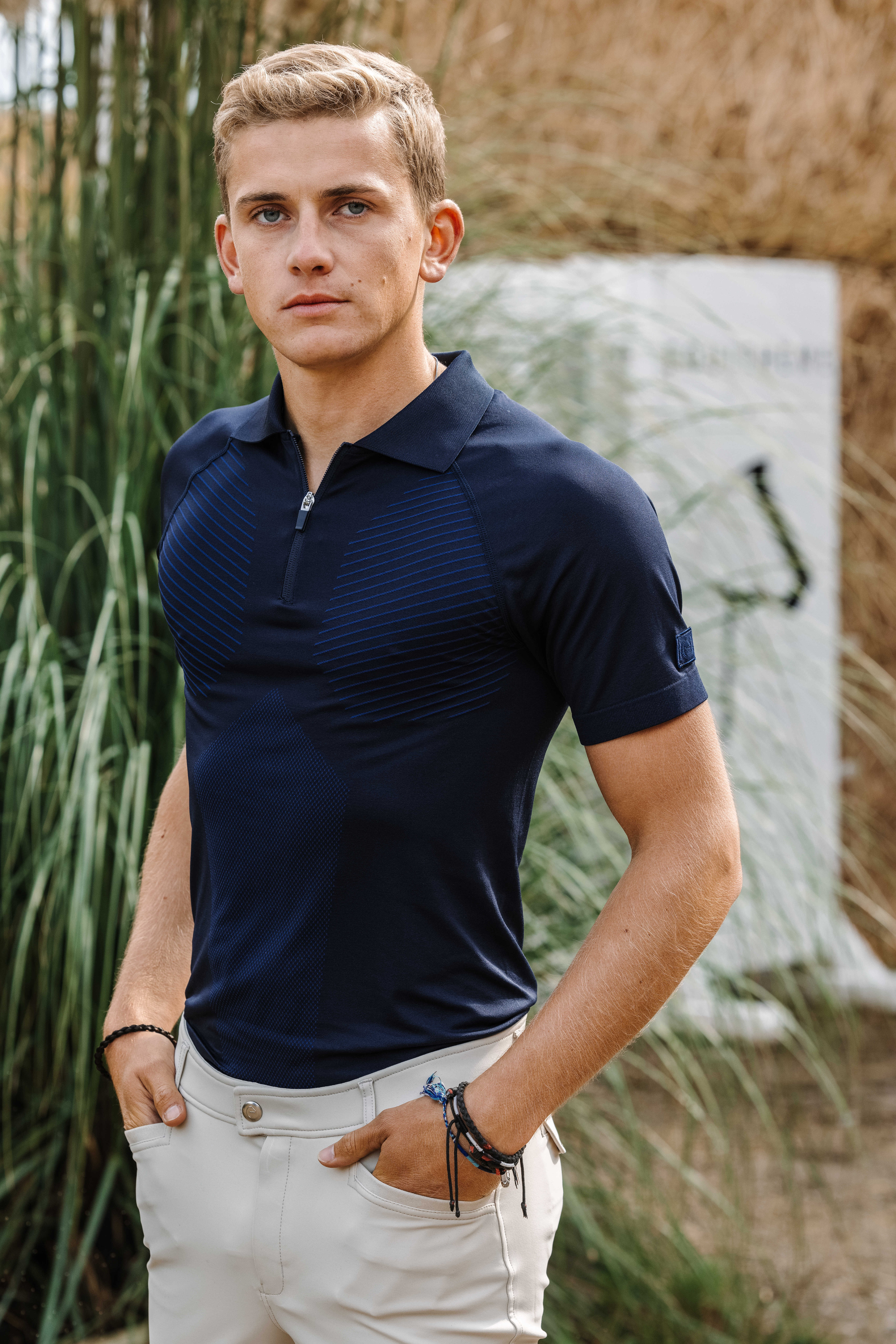 Equitheme Lucas Polo Shirt Navy blue - 2
