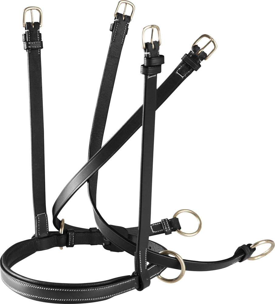 ERIC THOMAS PRO Nosgrimma För Bettlöst Svart, Svart Lining - Full size