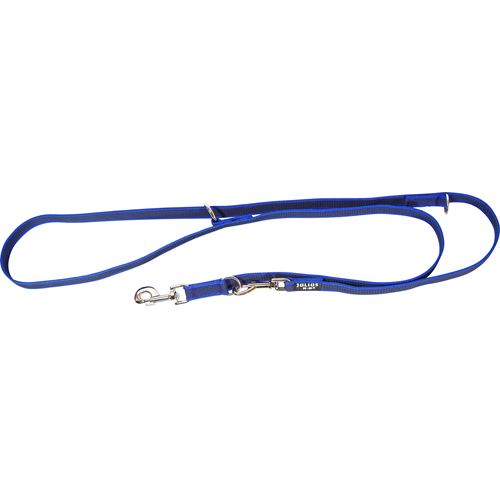 K9 Double Leash, Blue, 20 mm, 2.2 m, 50 kg dog