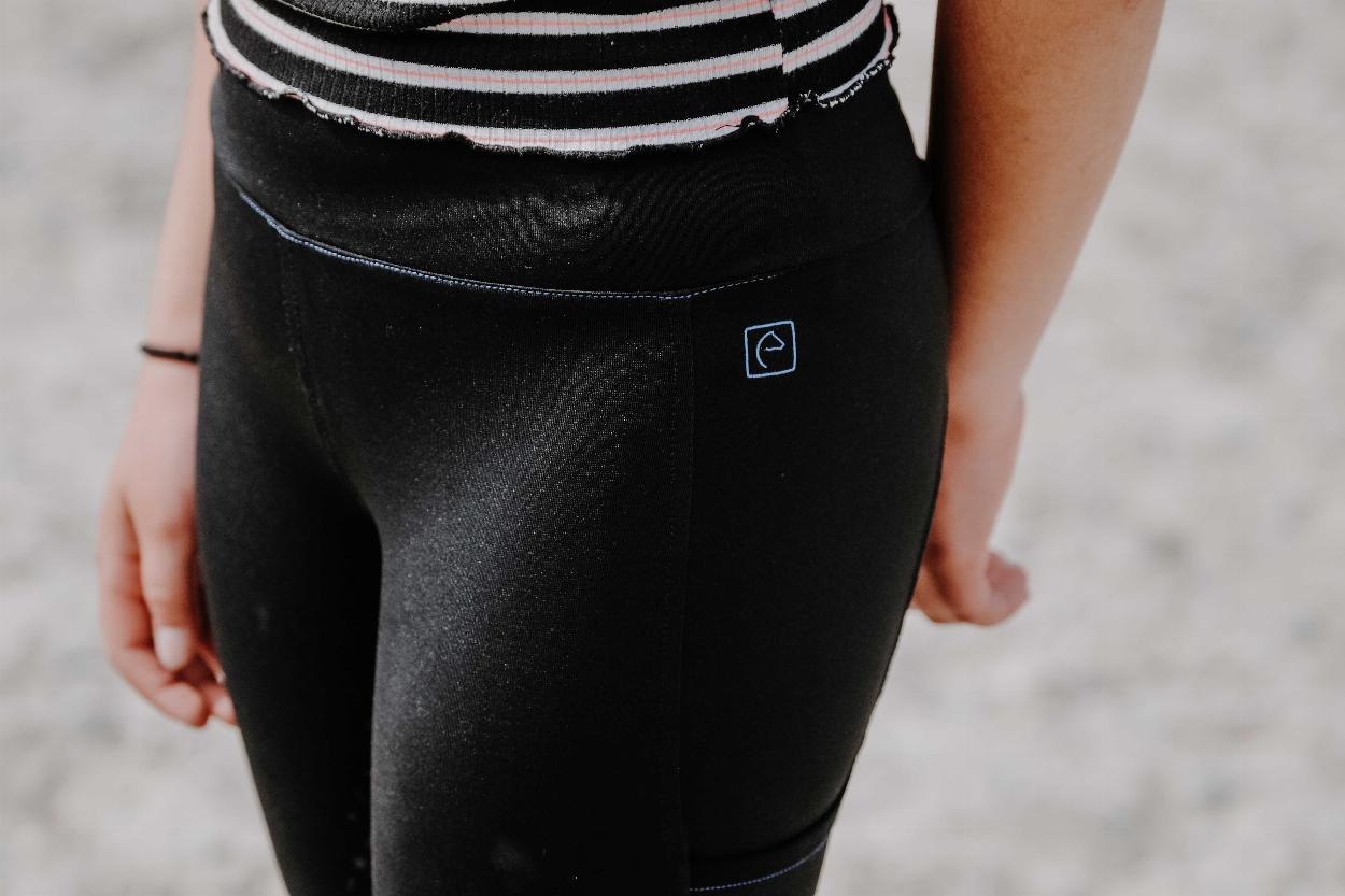 Equithème Kids Lyly Ridtights Svart (10 år)