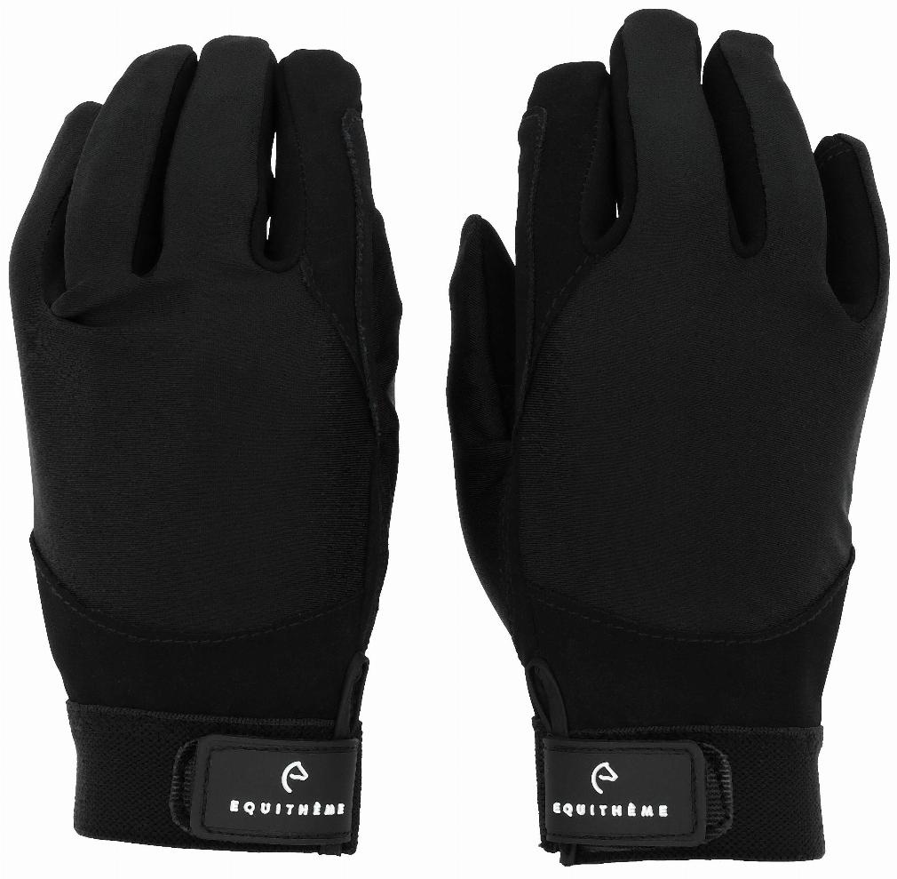 Equithème Kids Maelle Ridhandskar Svart (7/8)