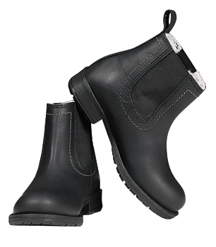 Waldhausen Winter Kids Jodhpur Boots black silver