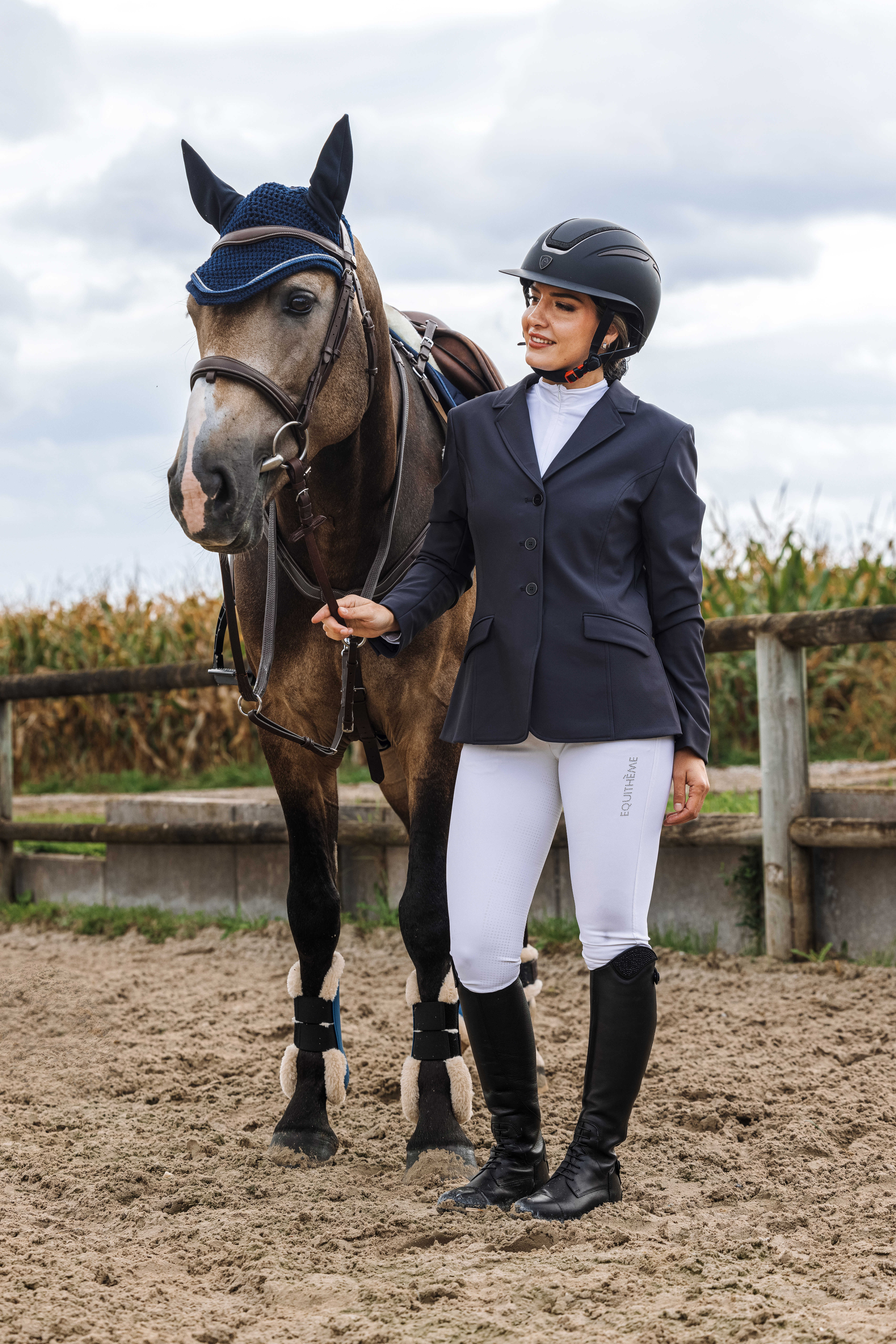 Equitheme Nancy Tävlingskavaj Grå - 2