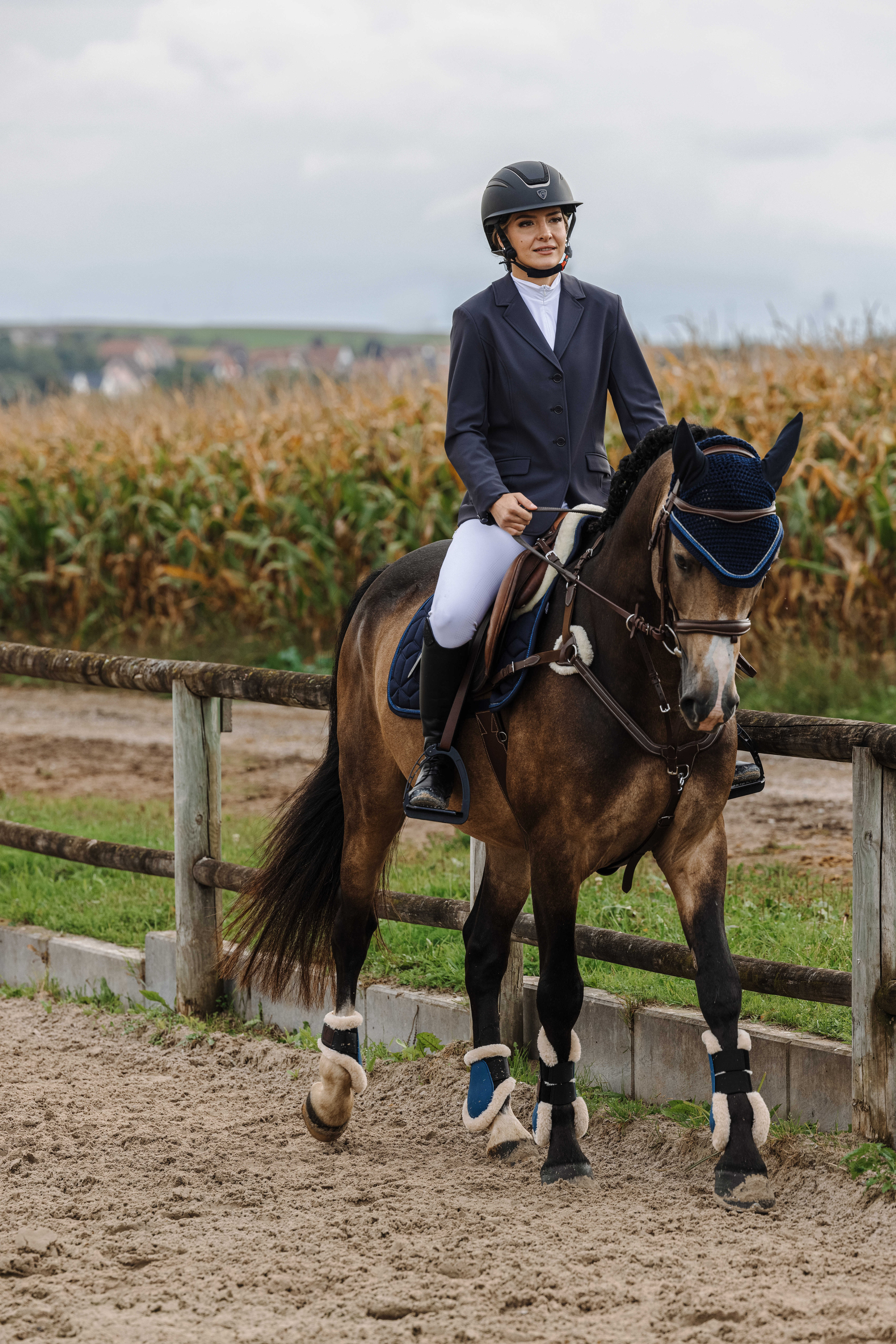 Equitheme Nancy Tävlingskavaj Grå - 9