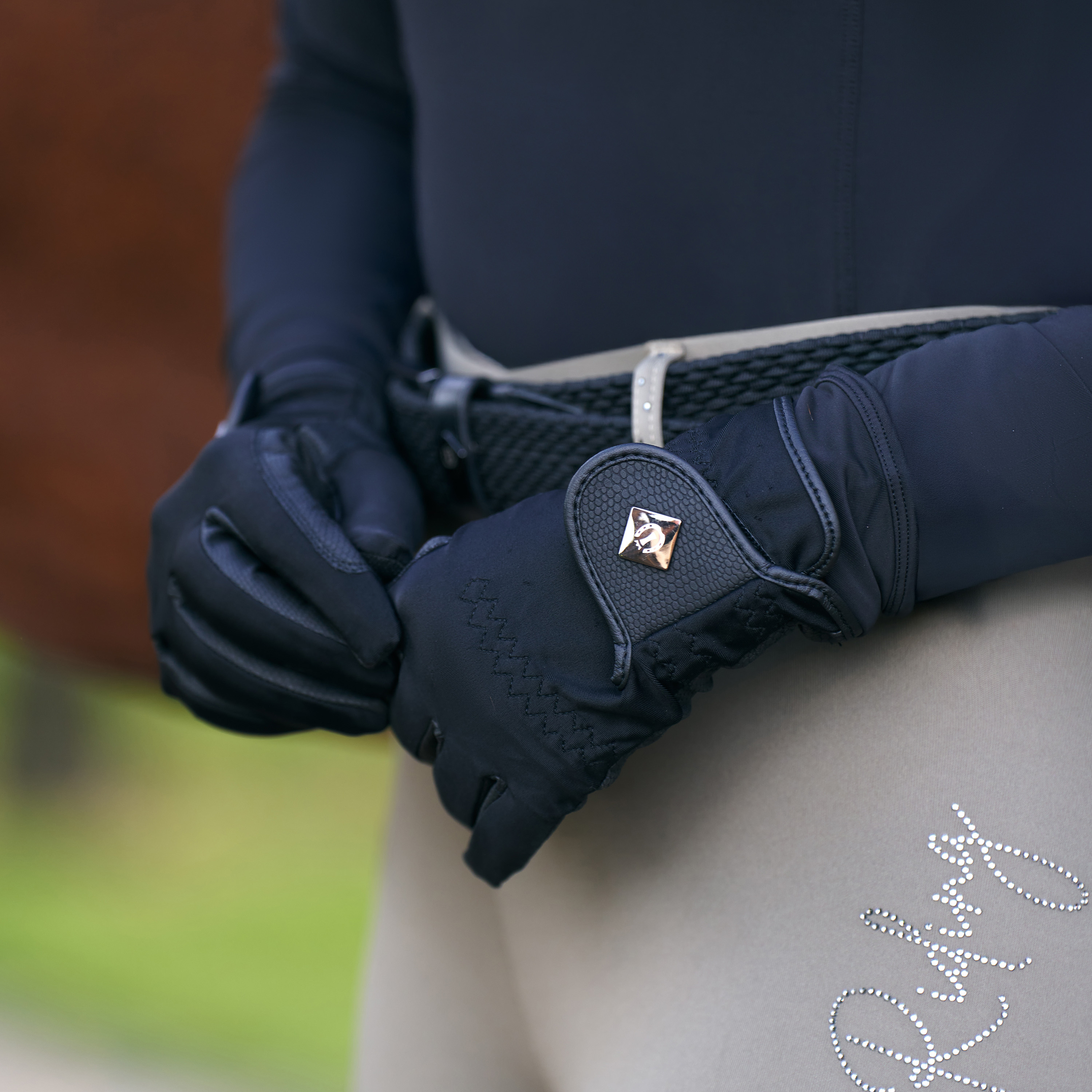 Imperial Riding Käsineet Elegance Essential fleX - Musta - 4