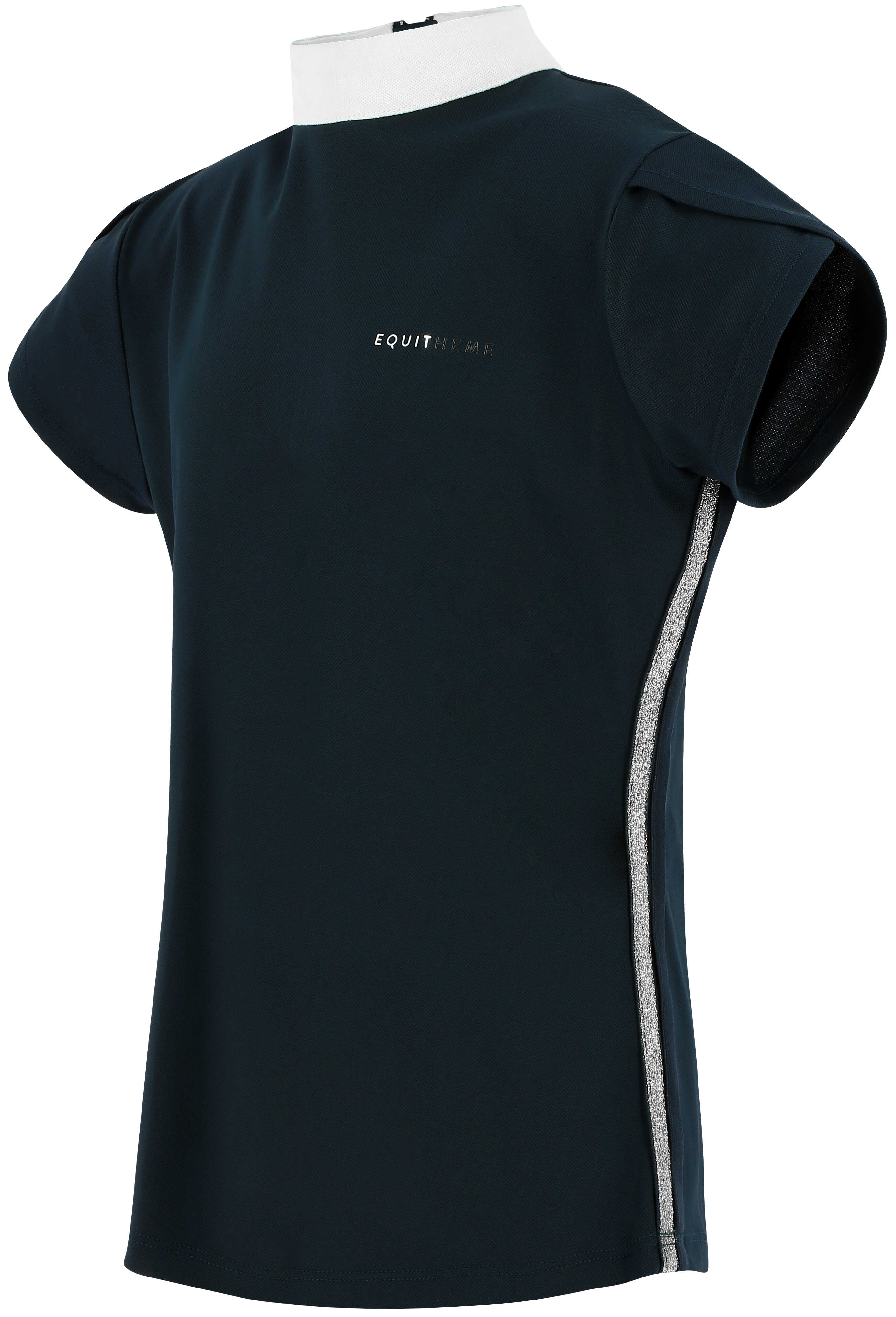 Equitheme Kids Ocala Polo Competition Top Navy blue - 2