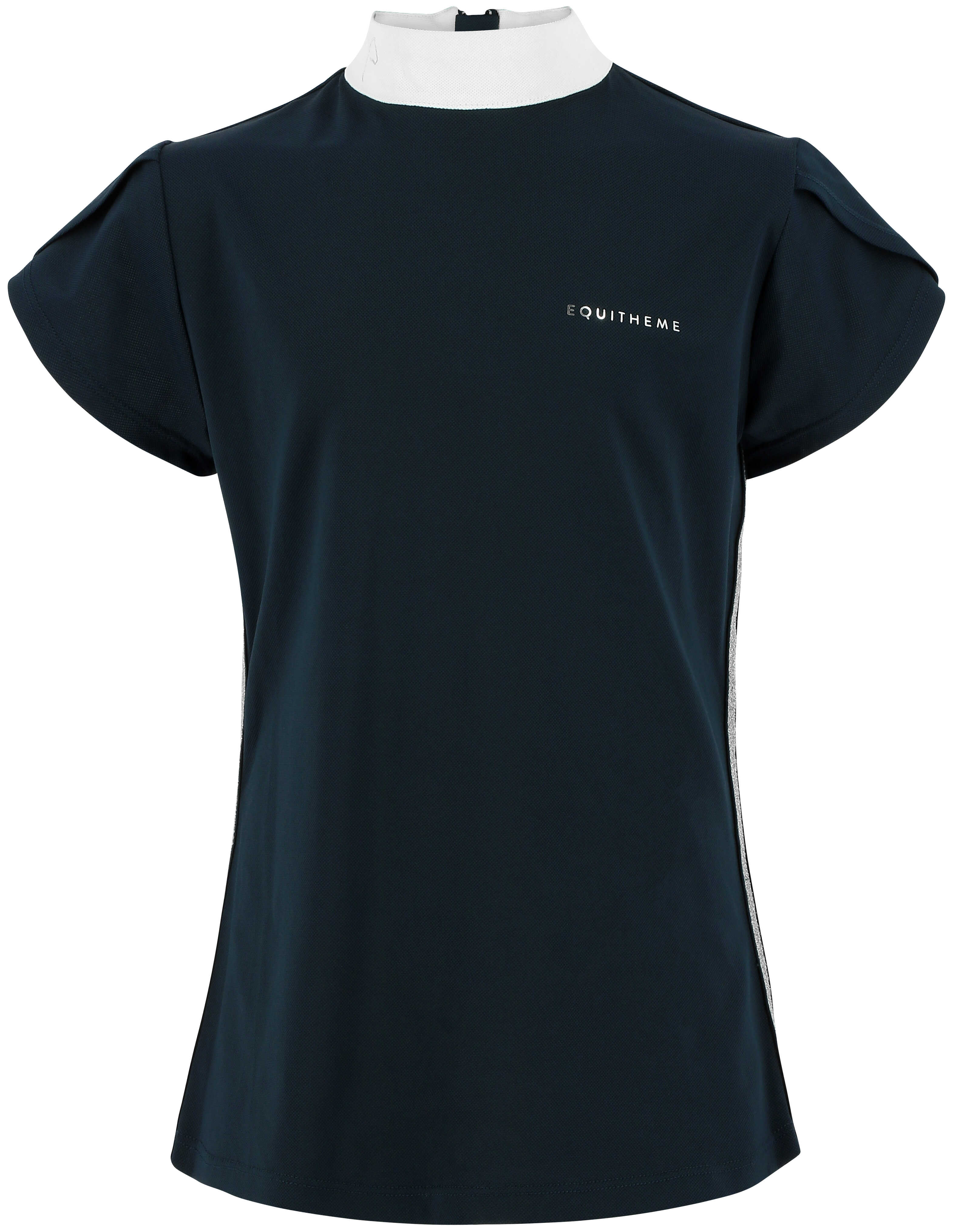 Equitheme Kids Ocala Polo Competition Top Navy blue - 3