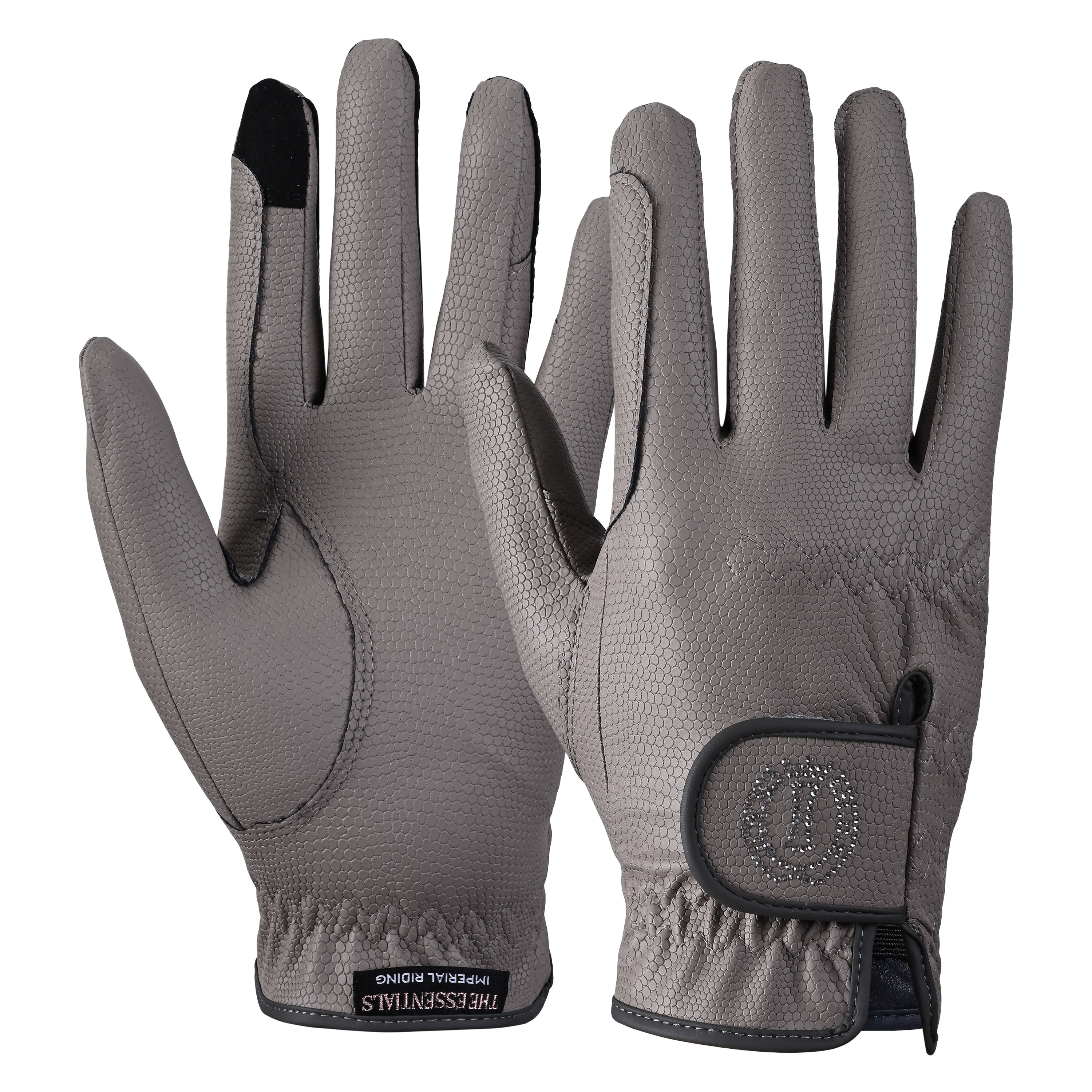 Imperial Riding Käsineet Crystal Essentials - Taupe