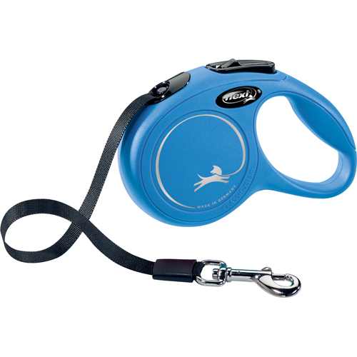 FLEXI New Classic XS Leash, 3 m, Blue