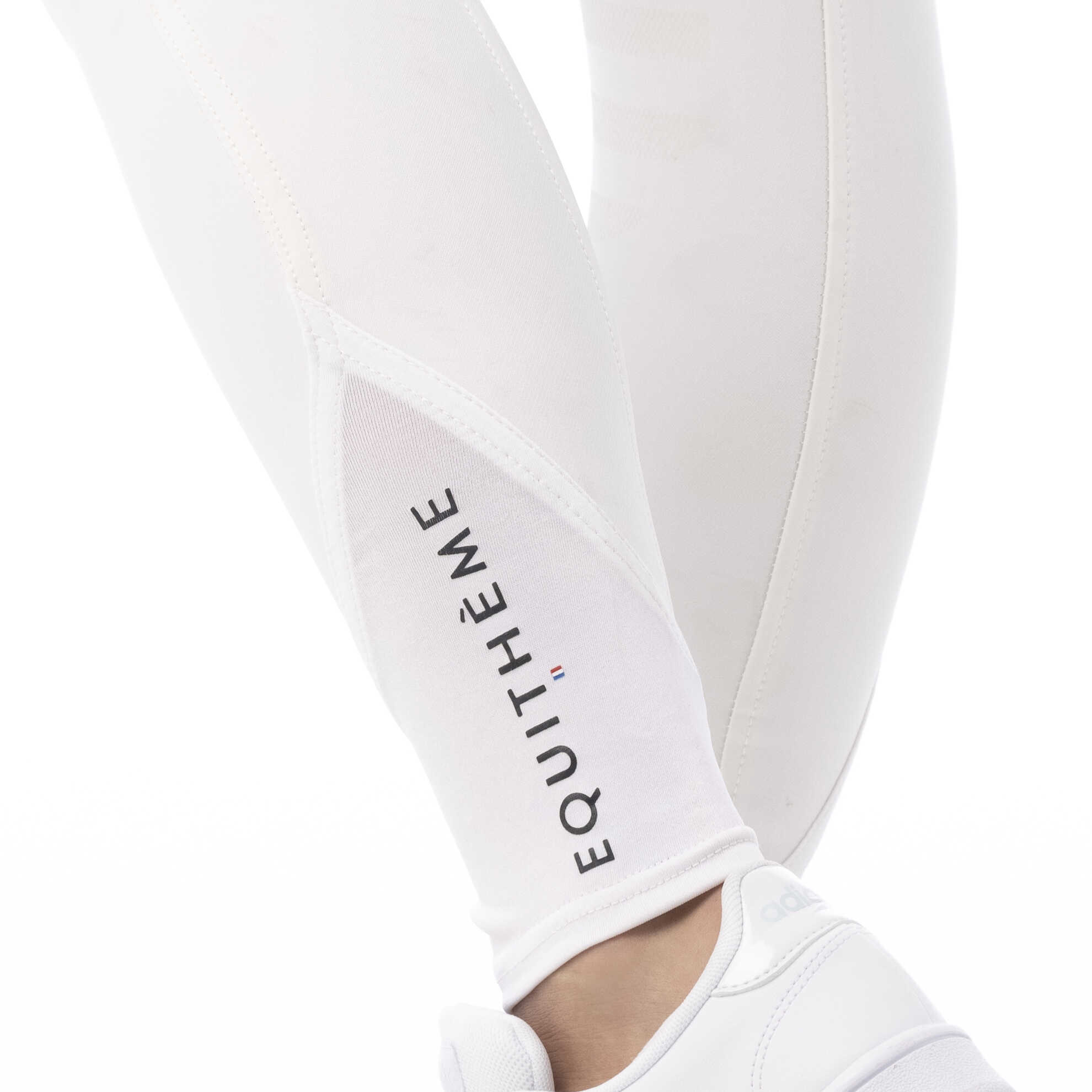Equitheme Kids Safir Riding Breeches White/blue - 7