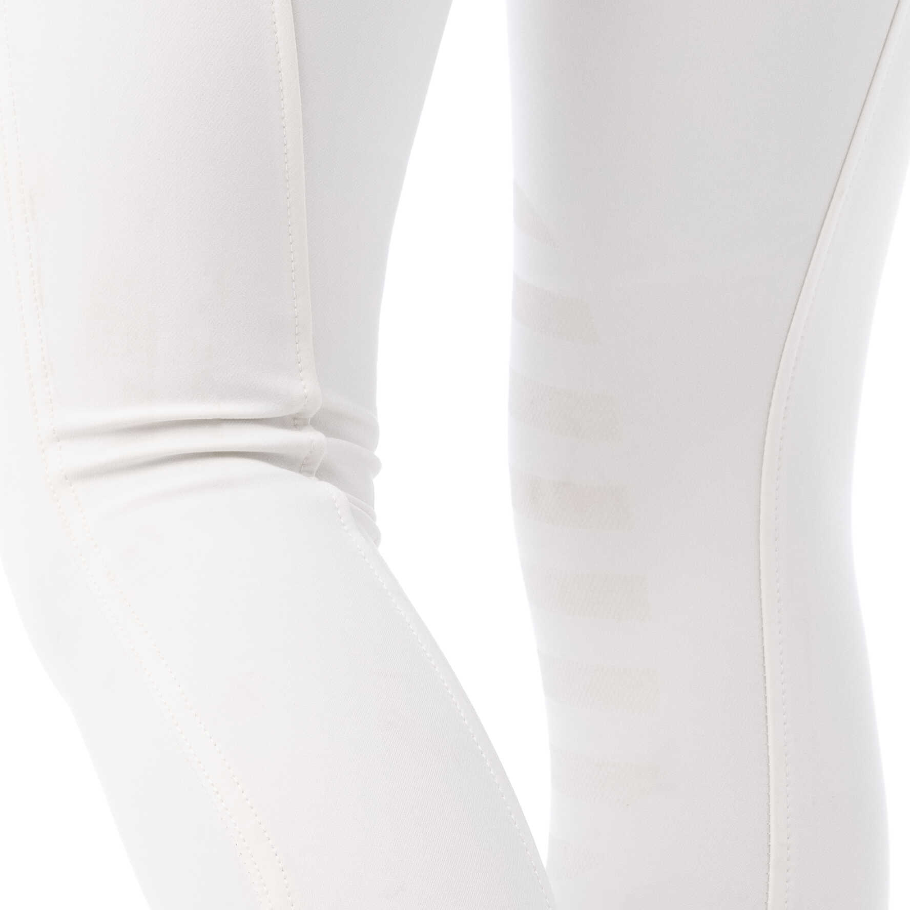 Equitheme Kids Safir Riding Breeches White/blue - 6