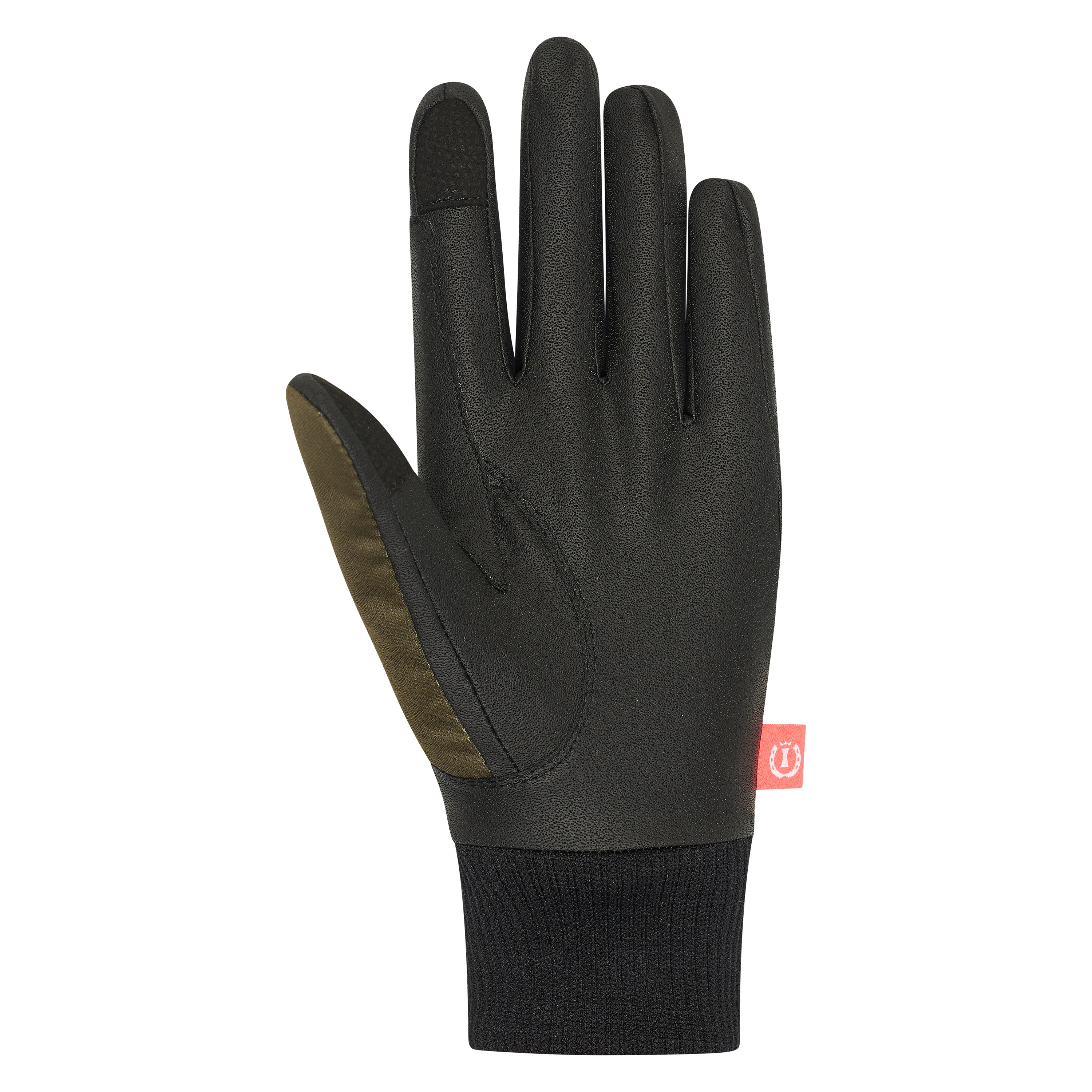 Imperial Riding Junior KIDS Gloves Hide & Shine - Olive green - 2