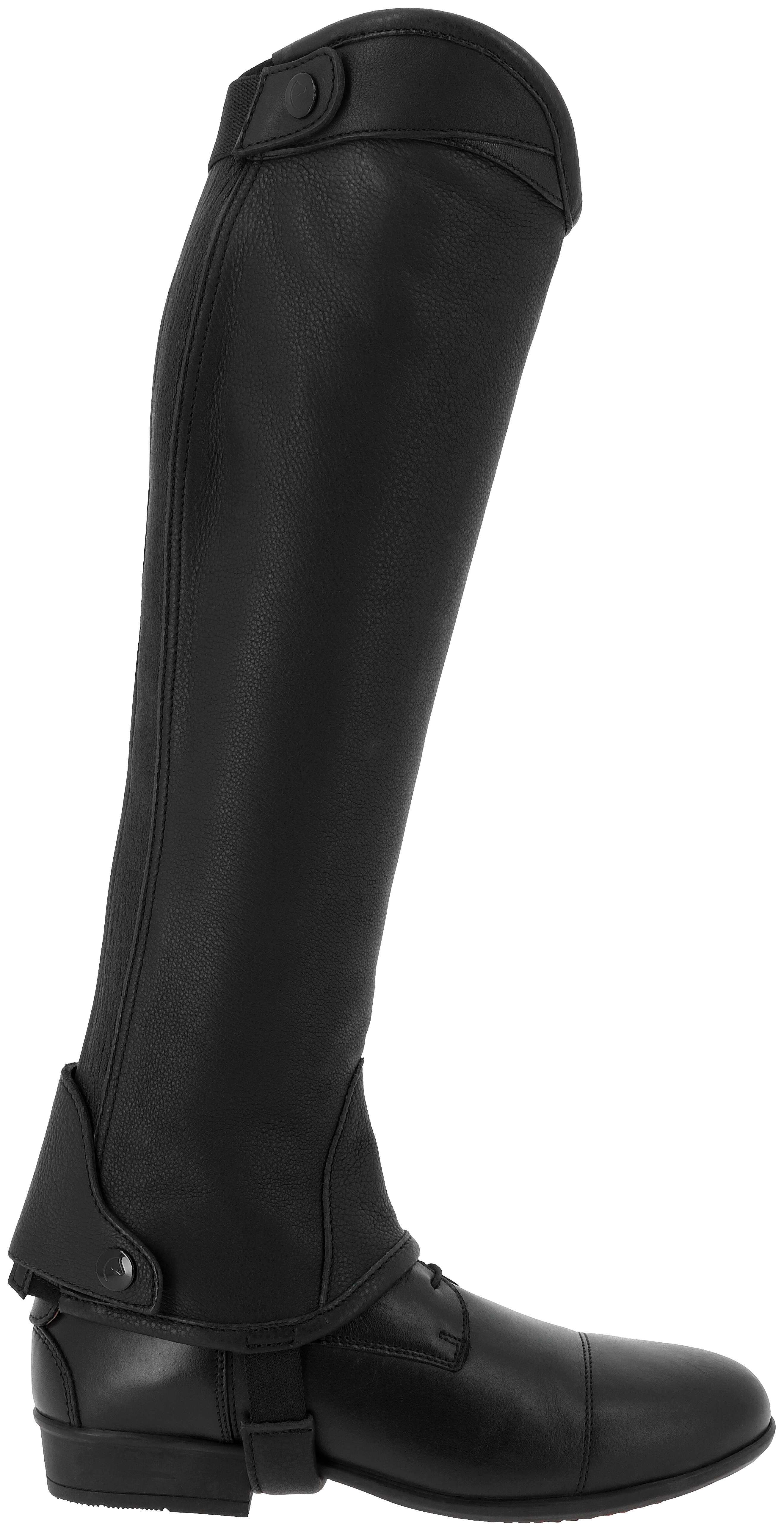 Equitheme Select Mini-Chaps, Kurz Schwarz - 5