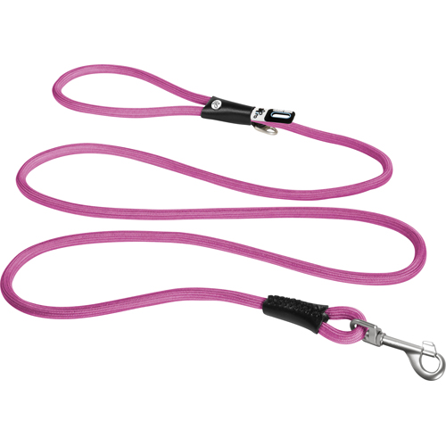 Curli Stretch Comfort Leash Beige M Fuchsia