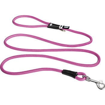 Curli Stretch Comfort Leash Beige M Fuchsia