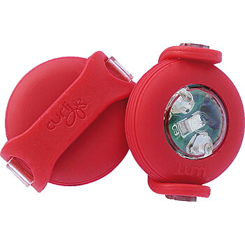 Curli LED Lamp Red, 2 pcs