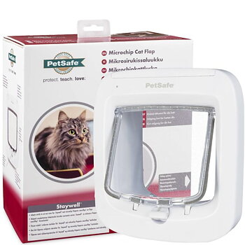 PetSafe - Electronic Cat Door Microchip - White - 2