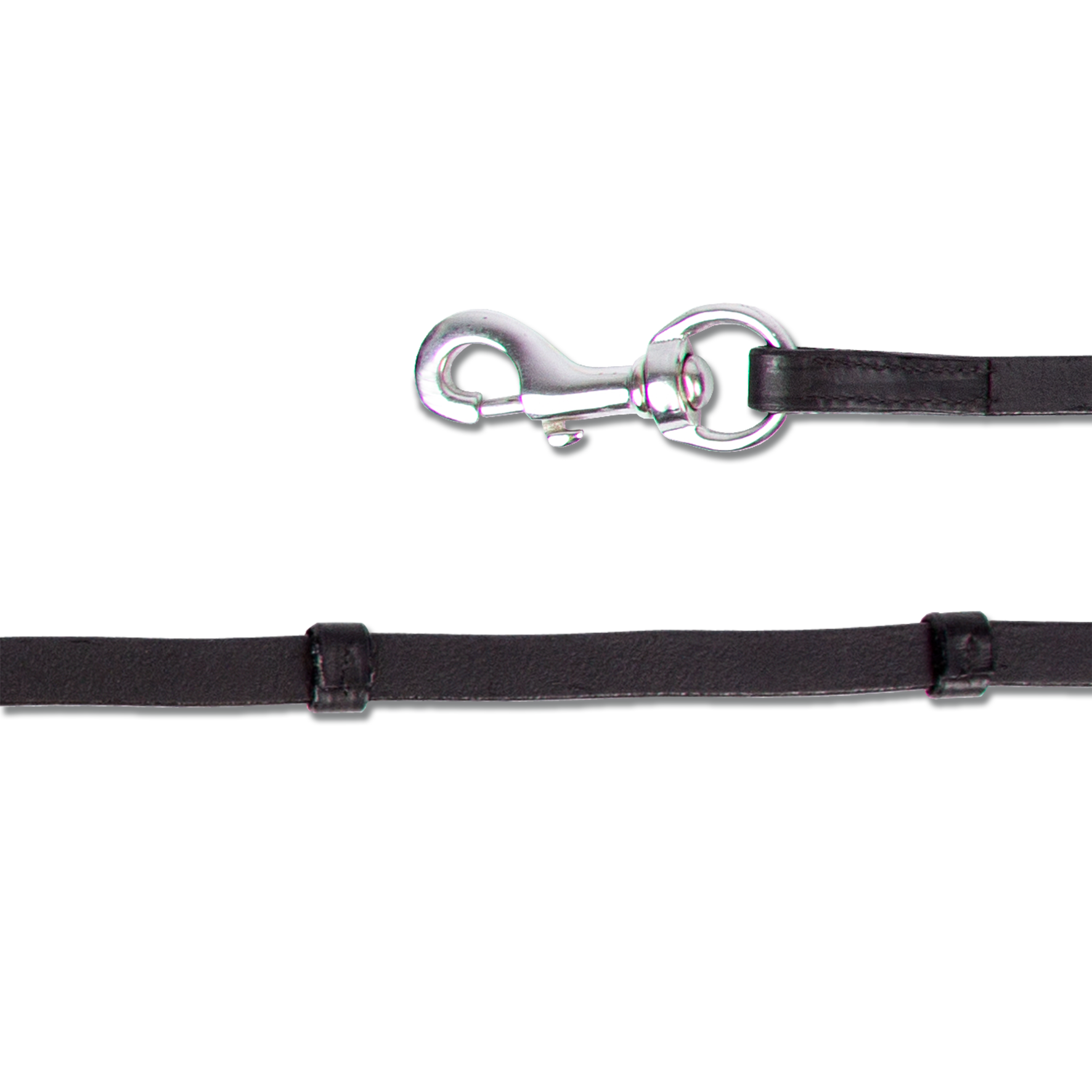 Waldhausen Icelandic Reins with carabiner black silver