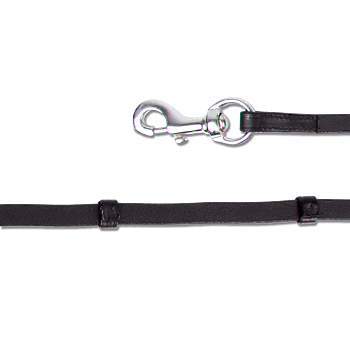 Waldhausen Icelandic Reins with carabiner black silver