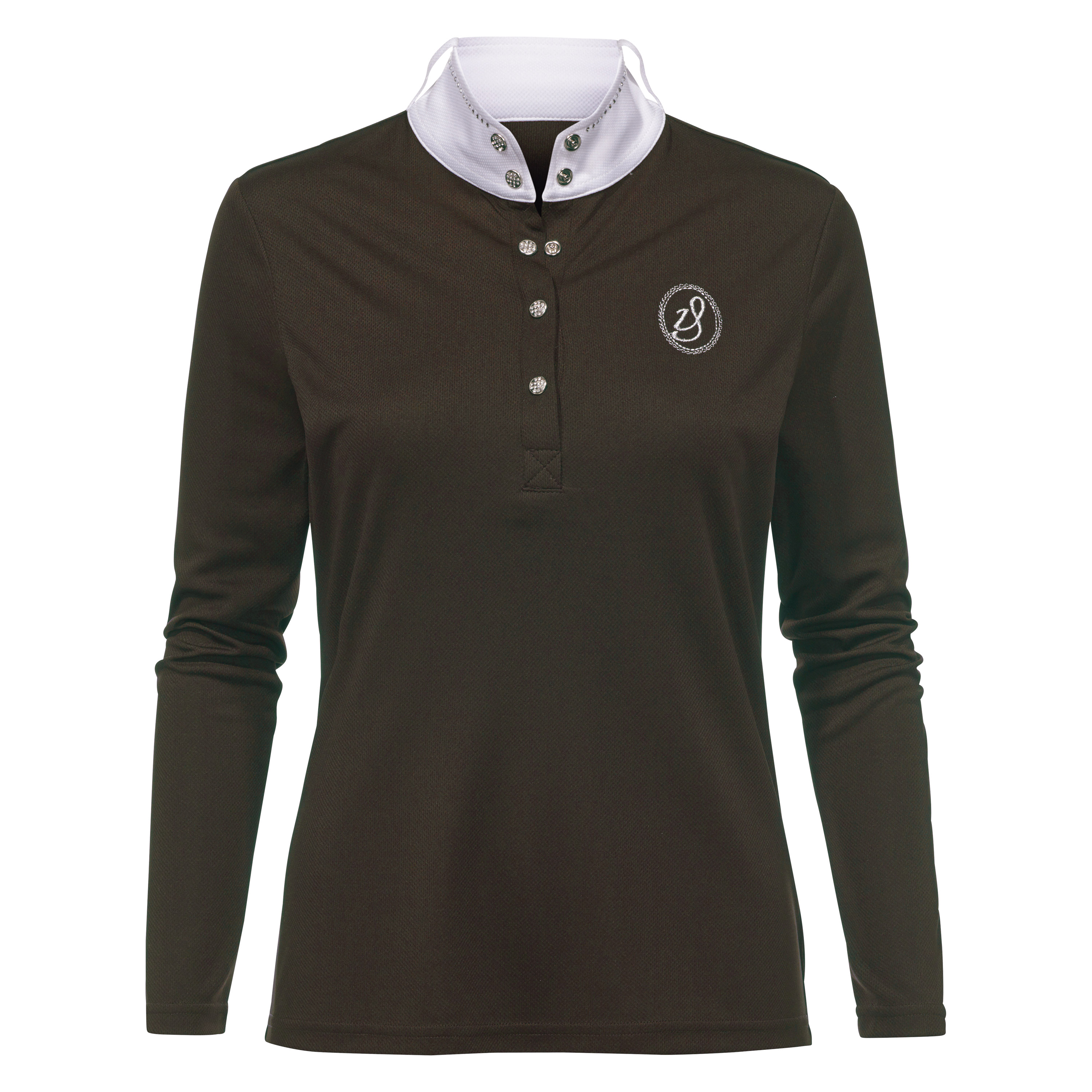 Imperial Riding Competition shirt Starlight Long Sleeve Brown