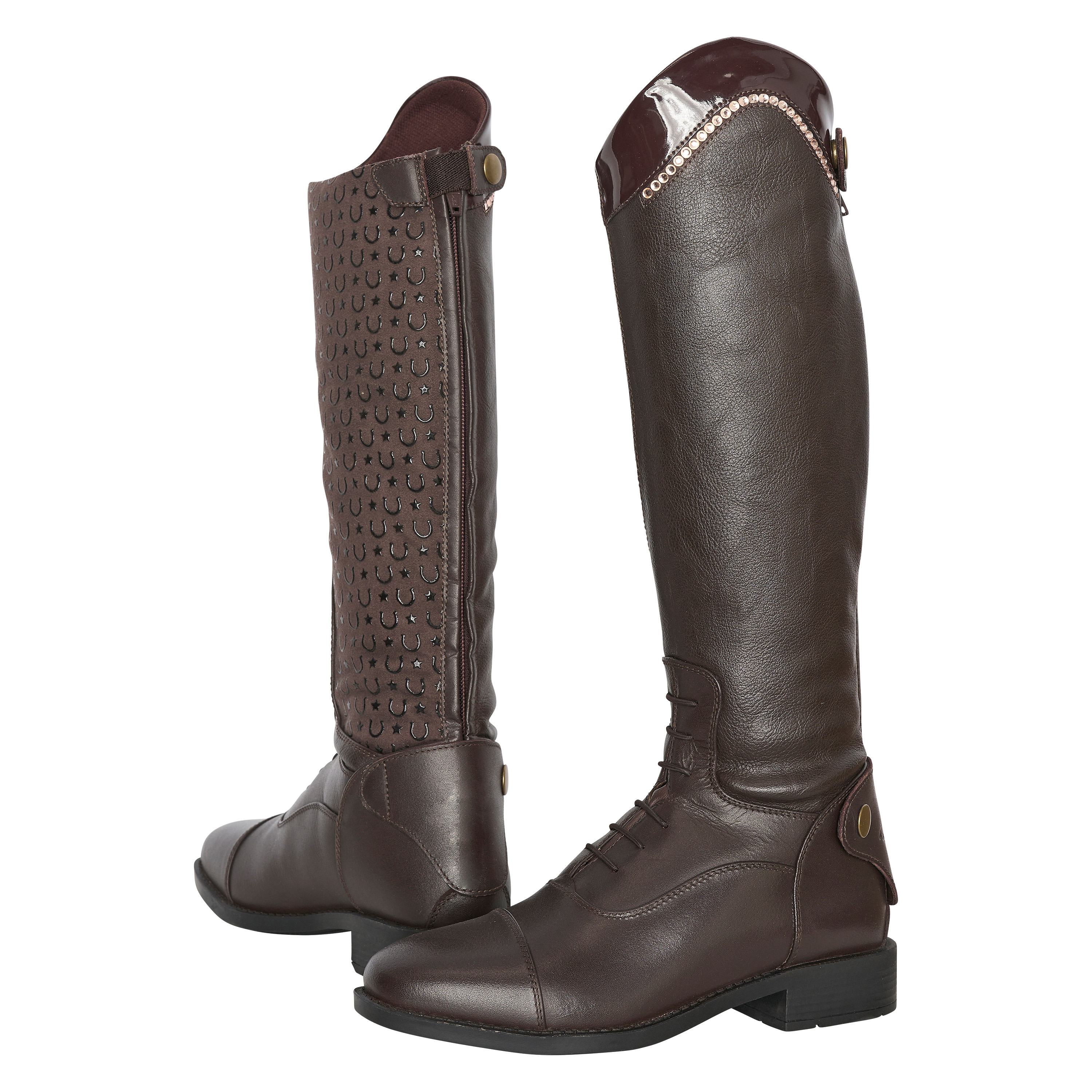 Imperial Riding KIDS Riding boots Walker Glam - Brown