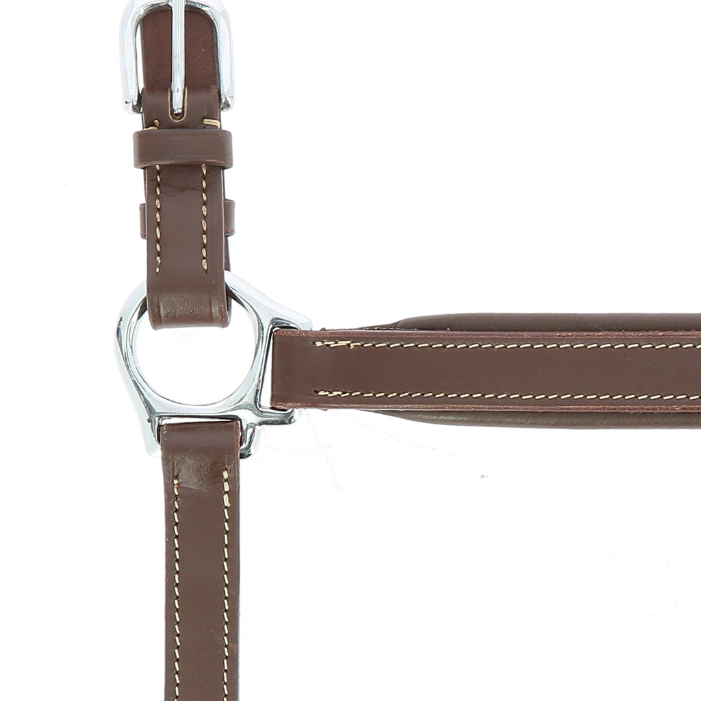NORTON PRO Grooming Leather Headcollar Havana - 3