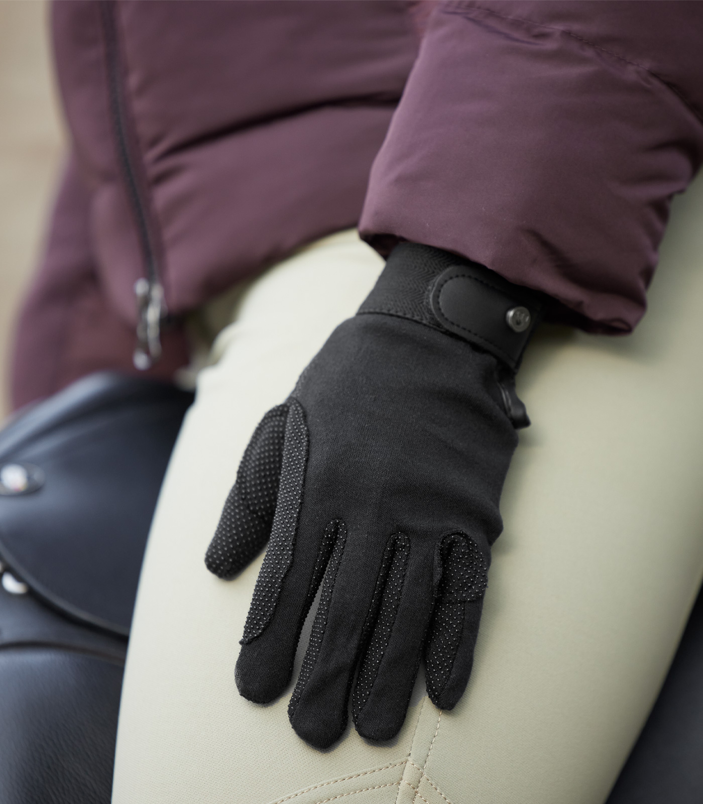 Waldhausen Picot Winter Riding Glove black - 2