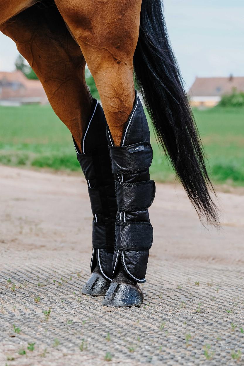 Equitheme Tyrex 600 D Transport Boots Black - 2