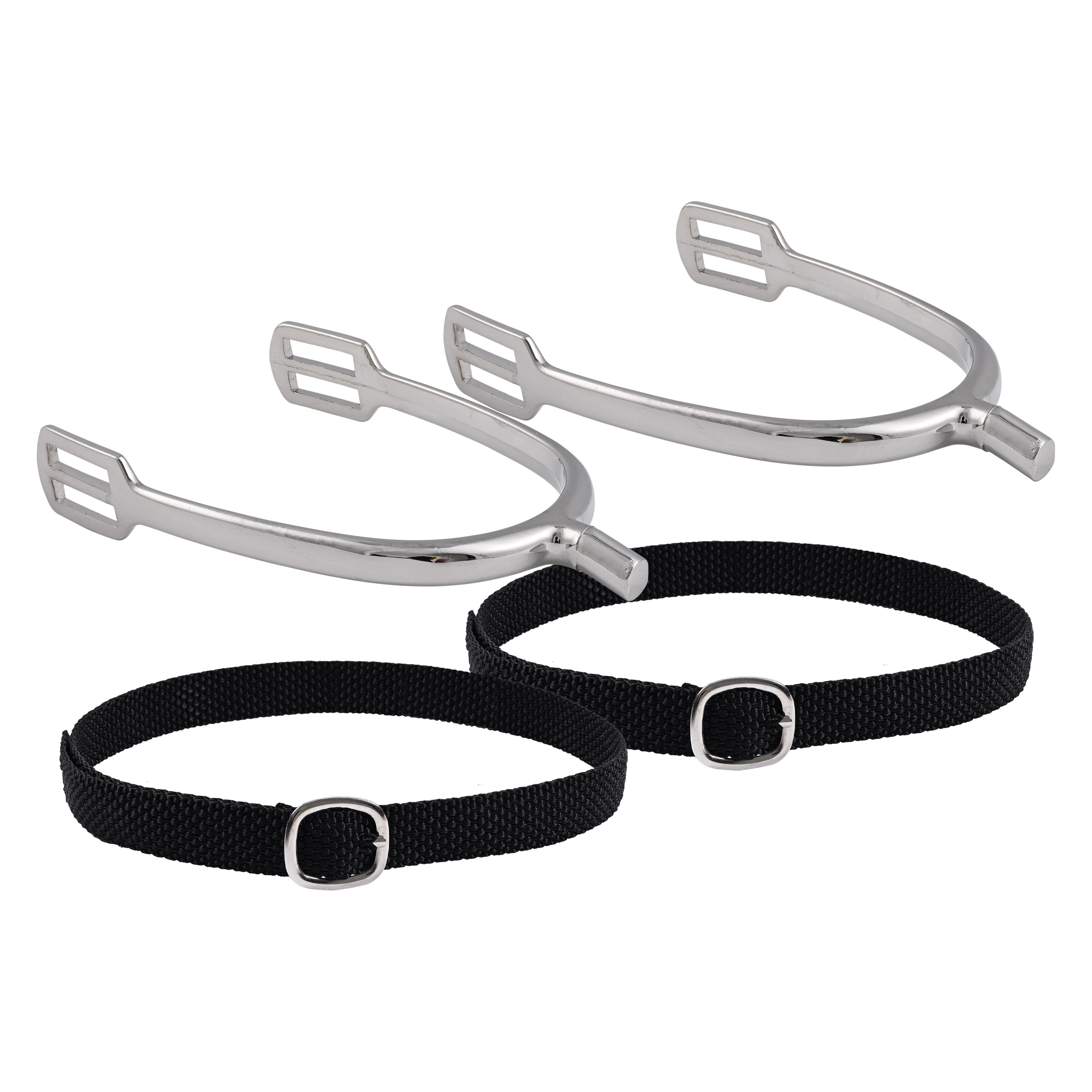 Imperial Riding KIDS Spurs Basic 15mm square - Silver