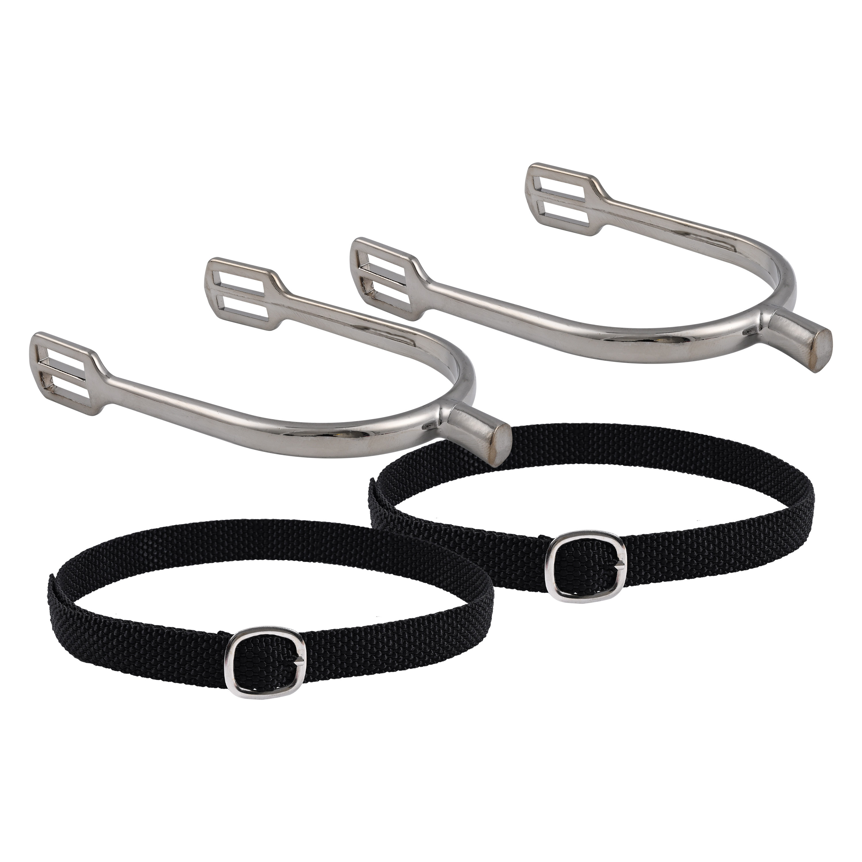 Imperial Riding Spurs Basic 15mm square - Silver