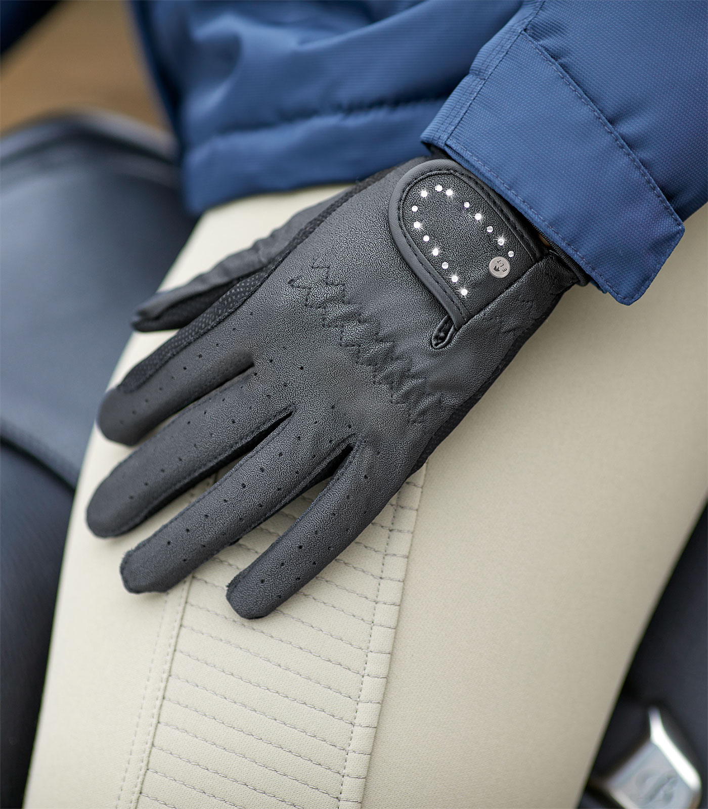 Waldhausen The All-Rounder Winter Ridhandskar svart silver - 2