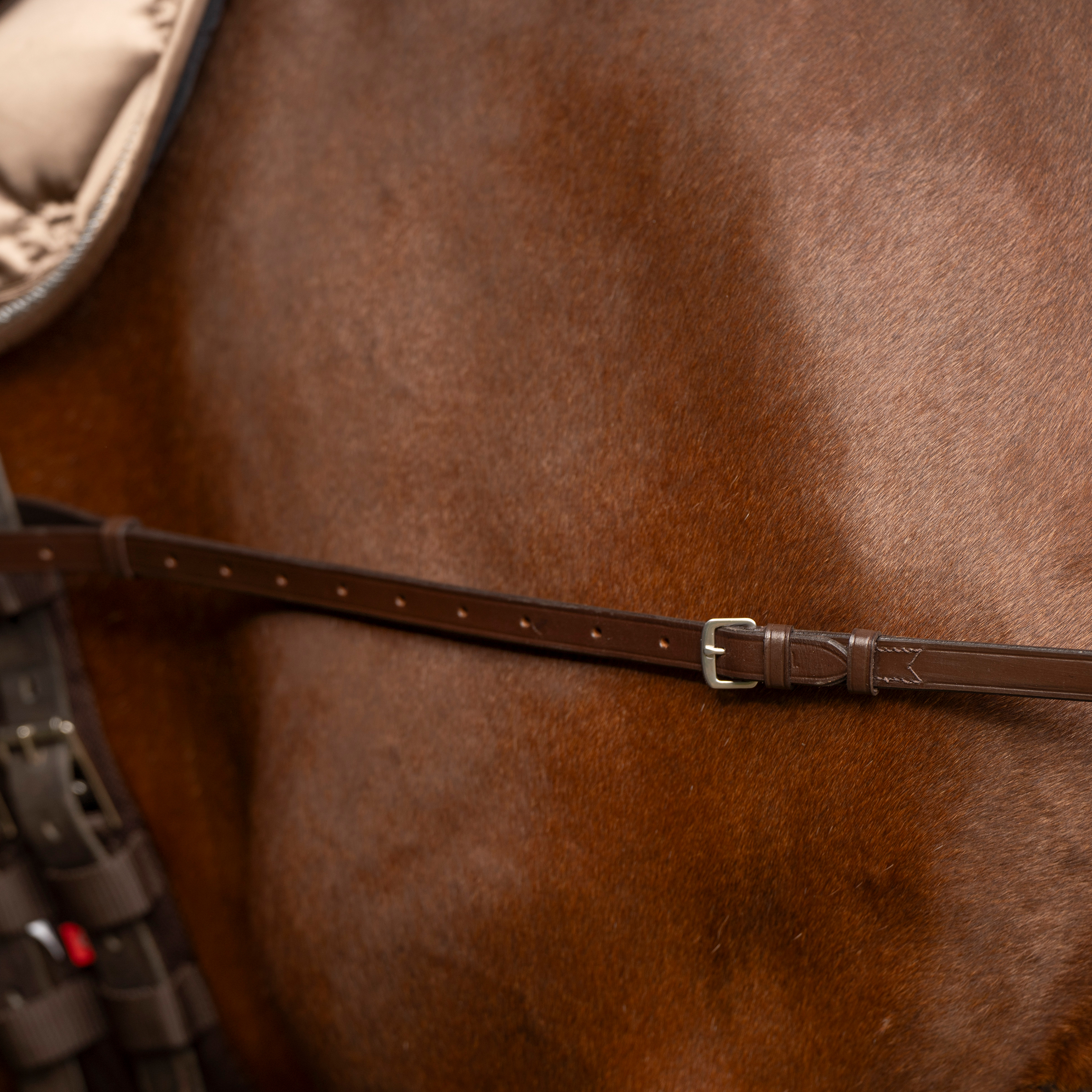 Imperial Riding Side reins leather Core Brown - 3