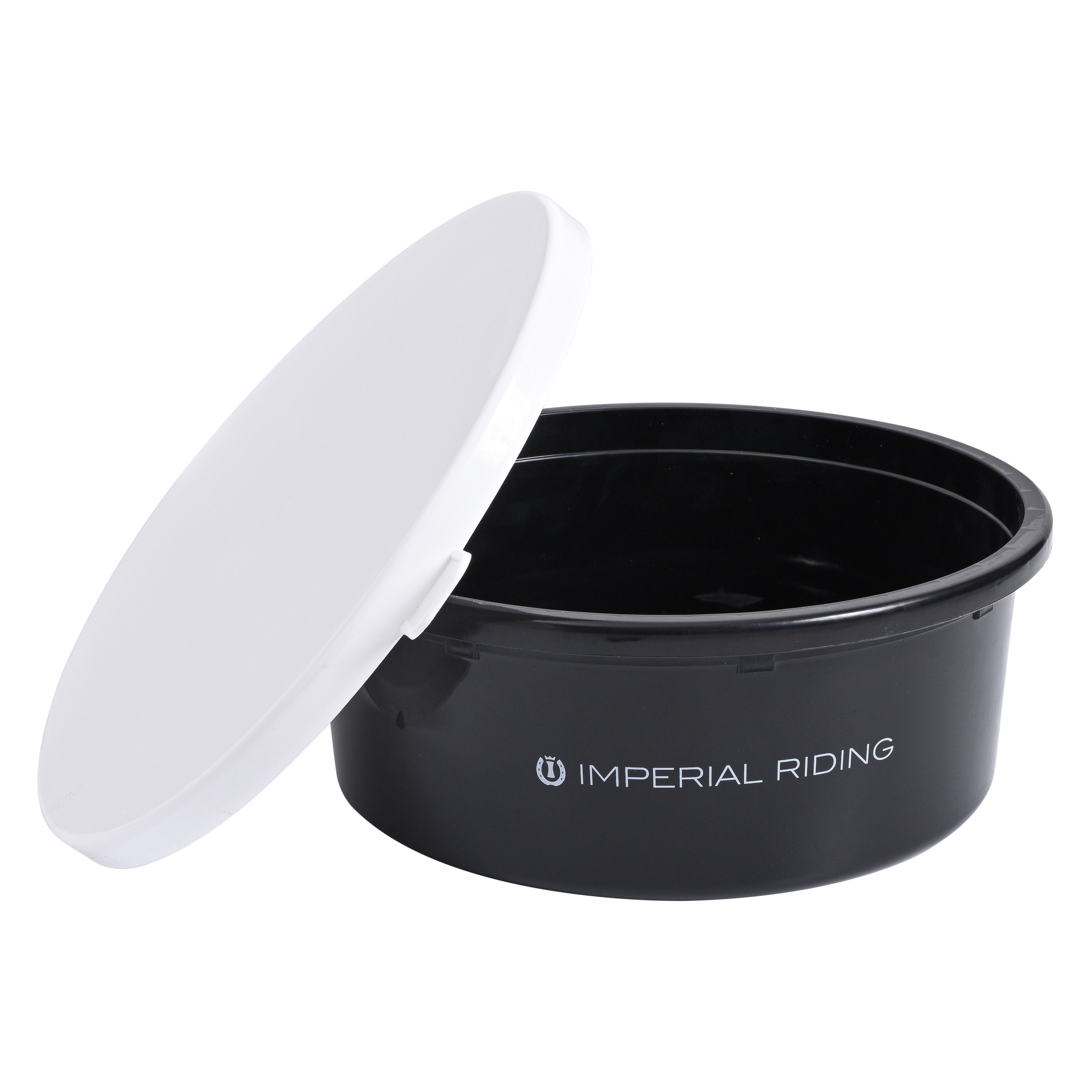 Imperial Riding Feeding Bowl with Lid 8L Basic - Black