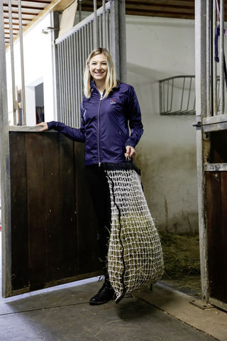Kerbl Hay Net with Filling Aid, 100x150 cm - 6